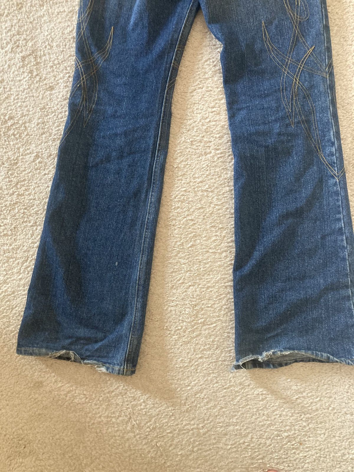 Yasuyuki Ishii Yasyuki ishii Flare Denim Size US 28 / EU 44 - 7 Thumbnail
