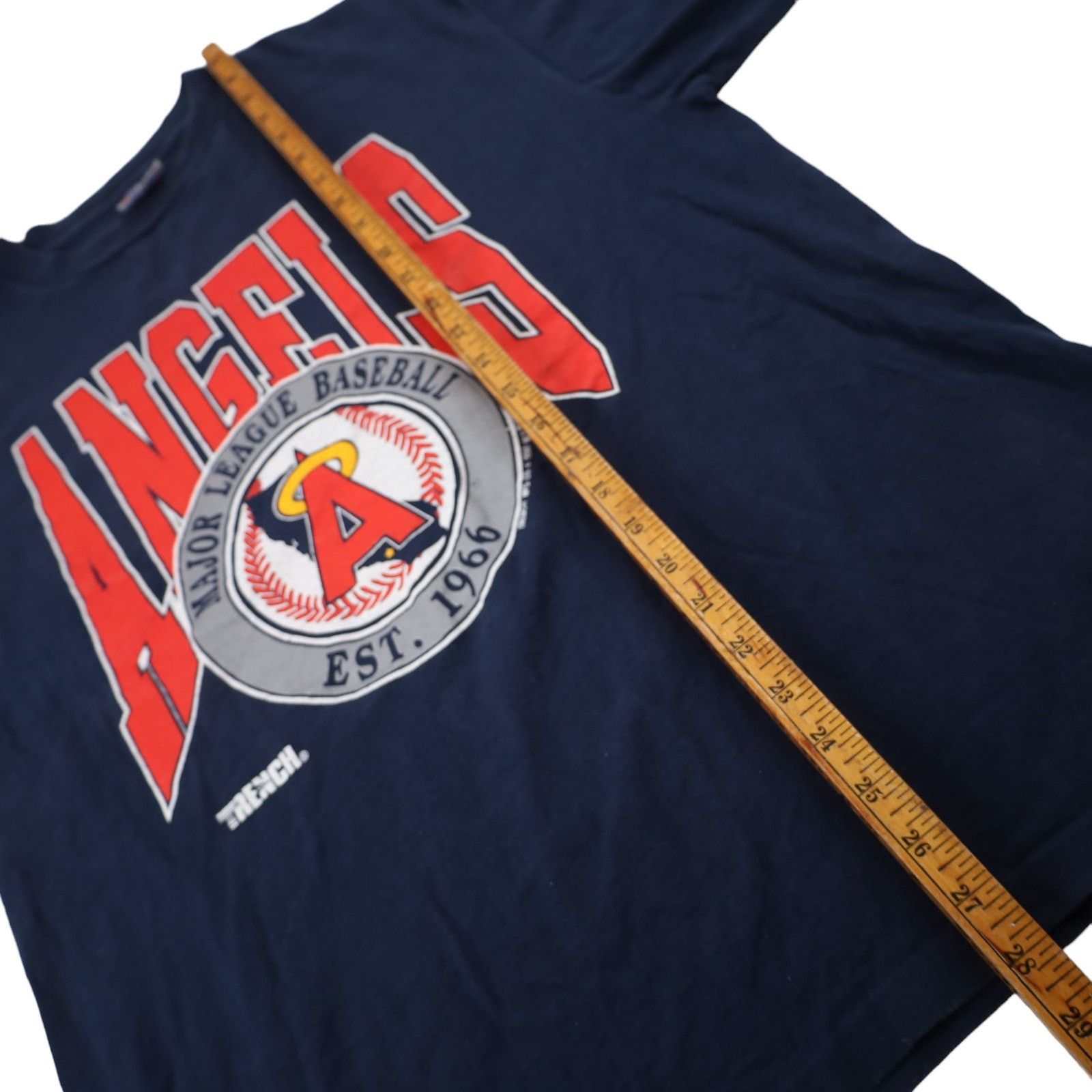 MLB × Vintage Vintage MLB Trench California Angles Graphic T Shirt Size US XL / EU 56 / 4 - 8 Thumbnail
