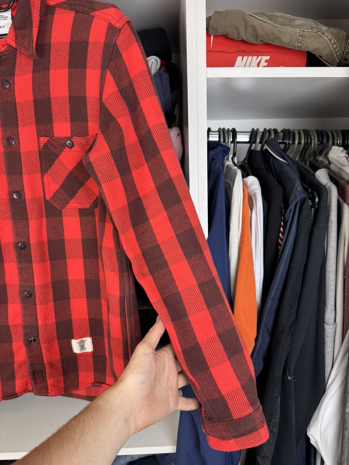 Bedwin & The Heartbreakers Bedwin The Heartbreakers Rogers Buffalo Check Flannel Shirt Size US L / EU 52-54 / 3 - 15 Thumbnail