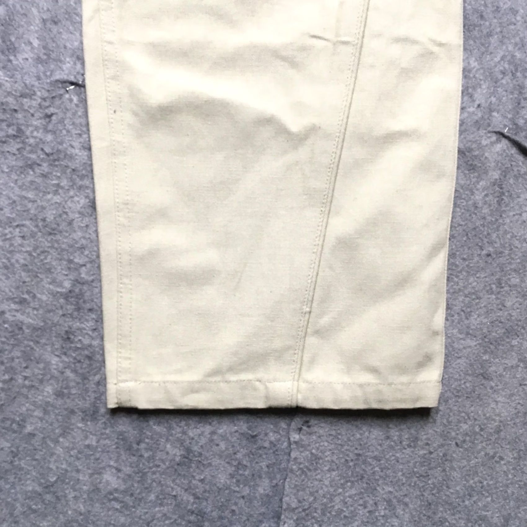 Honor the Gift Honor The Gift Pipeline Ankle Pant Mens 32 Beige Canvas Embroidered H Logo Pants Regular 28 Inseam Straight Casual Pants Mens Size US 32 / EU 48 - 2 Thumbnail
