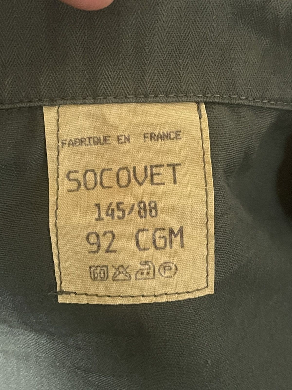 Vintage MILITARY SOCOVET FABRIQUE EN FRANCE Size US M / EU 48-50 / 2 - 7 Thumbnail