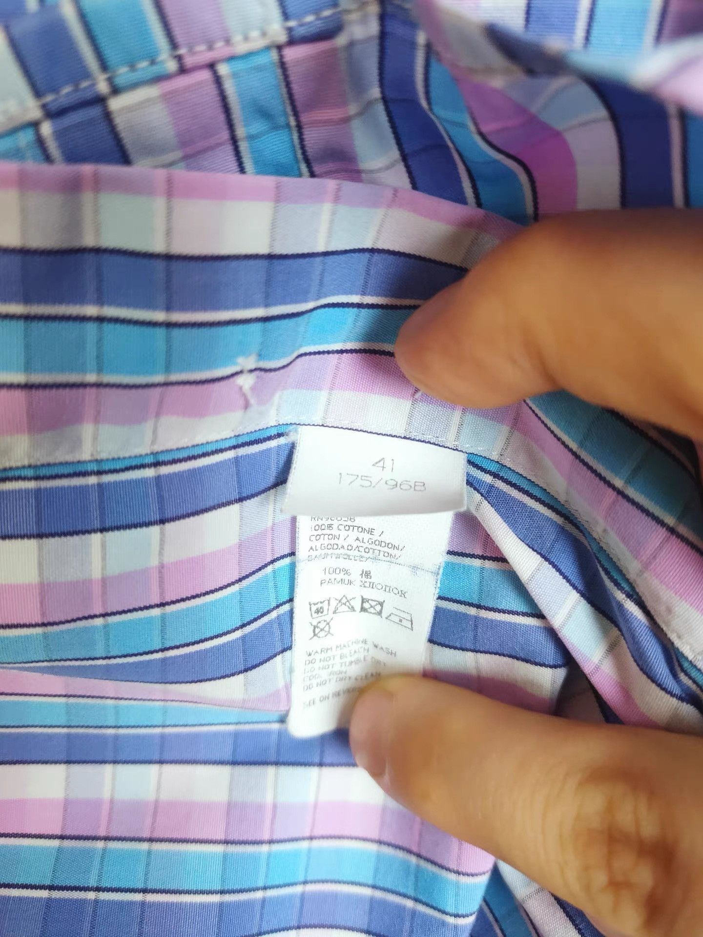 Paul & Shark Paul&shark Men's Casual Plaid Short Sleeve Shirt K29 Size US L / EU 52-54 / 3 - 4 Thumbnail