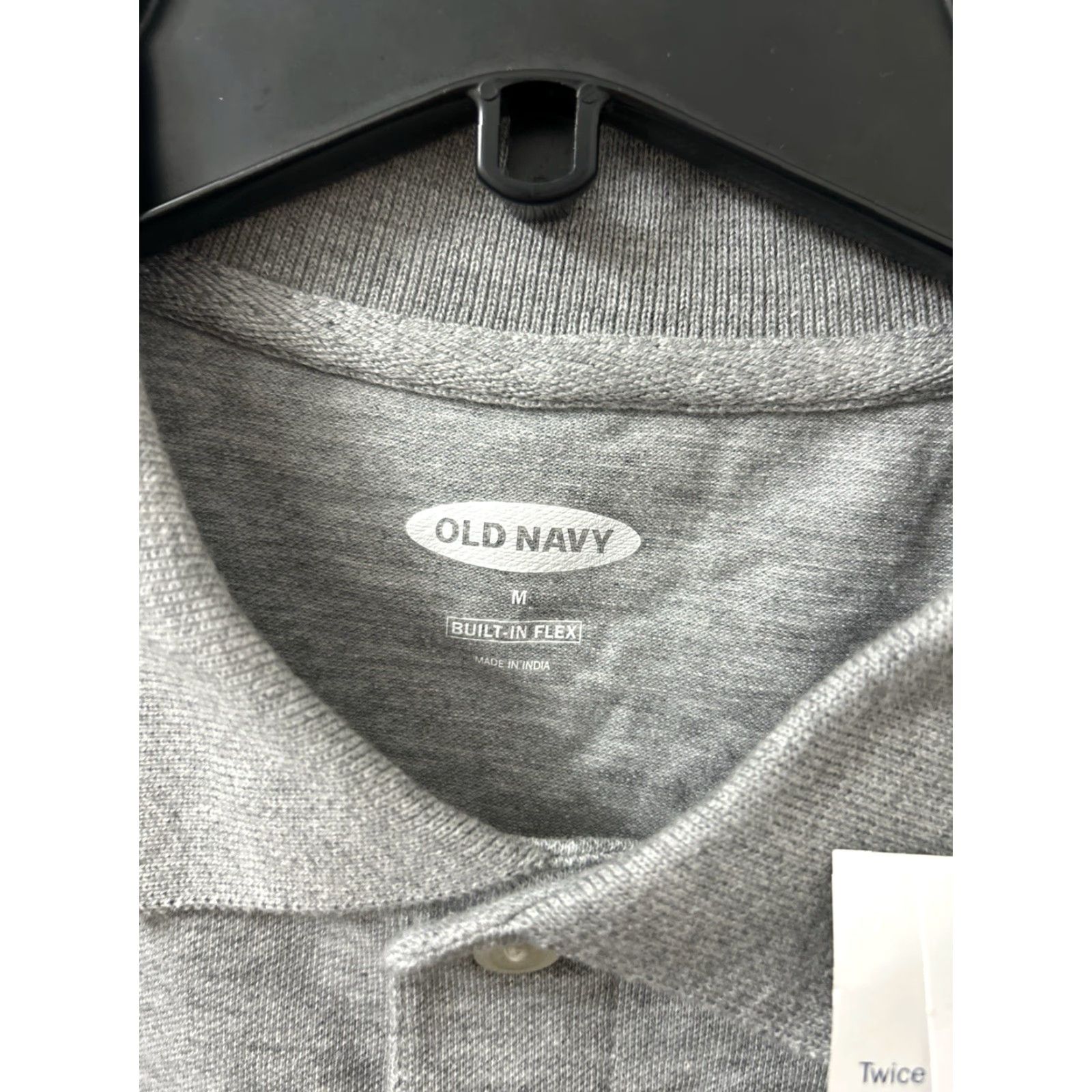 Old Navy Old Navy Polo Shirt Mens M Heather Gray Built-In Flex S/S Wicking Go-Dry Shirt Mens Size US M / EU 48-50 / 2 - 6 Thumbnail
