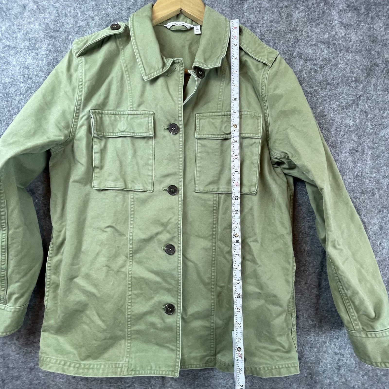 & Other Stories & Other Stories Jacket Womens 4 Olive Green Outdoors Hiking Size S / US 4 / IT 40 - 5 Thumbnail