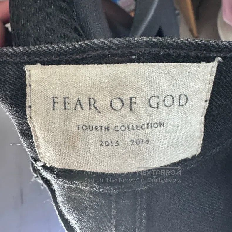 Fear of God Fear of God 4th cut the black cow Size US 30 / EU 46 - 3 Thumbnail