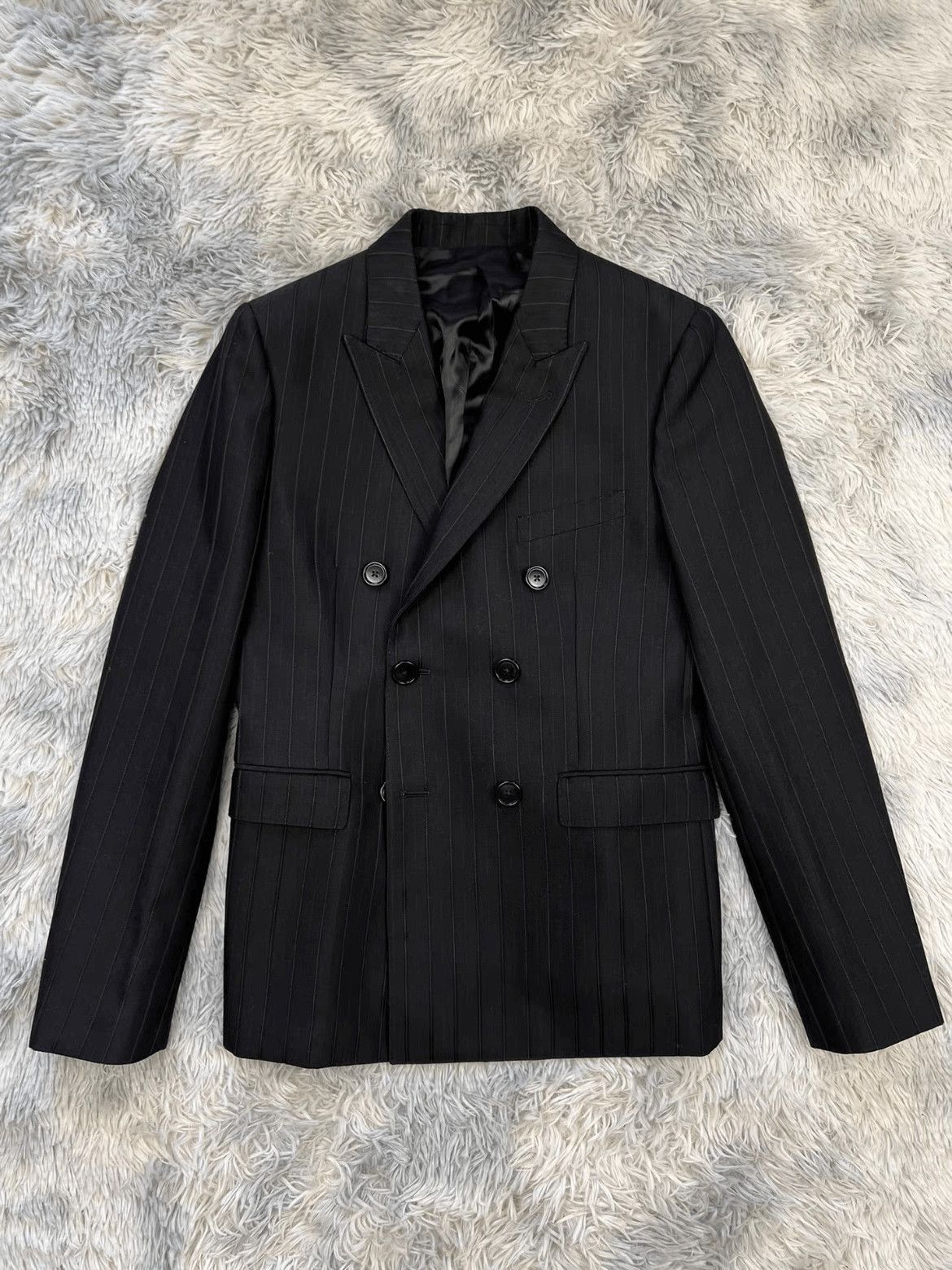 Celine Celine Sz 48 Celine 24SS Stripe Blazer Jacket-2506 Size US M / EU 48-50 / 2 - 1 Thumbnail