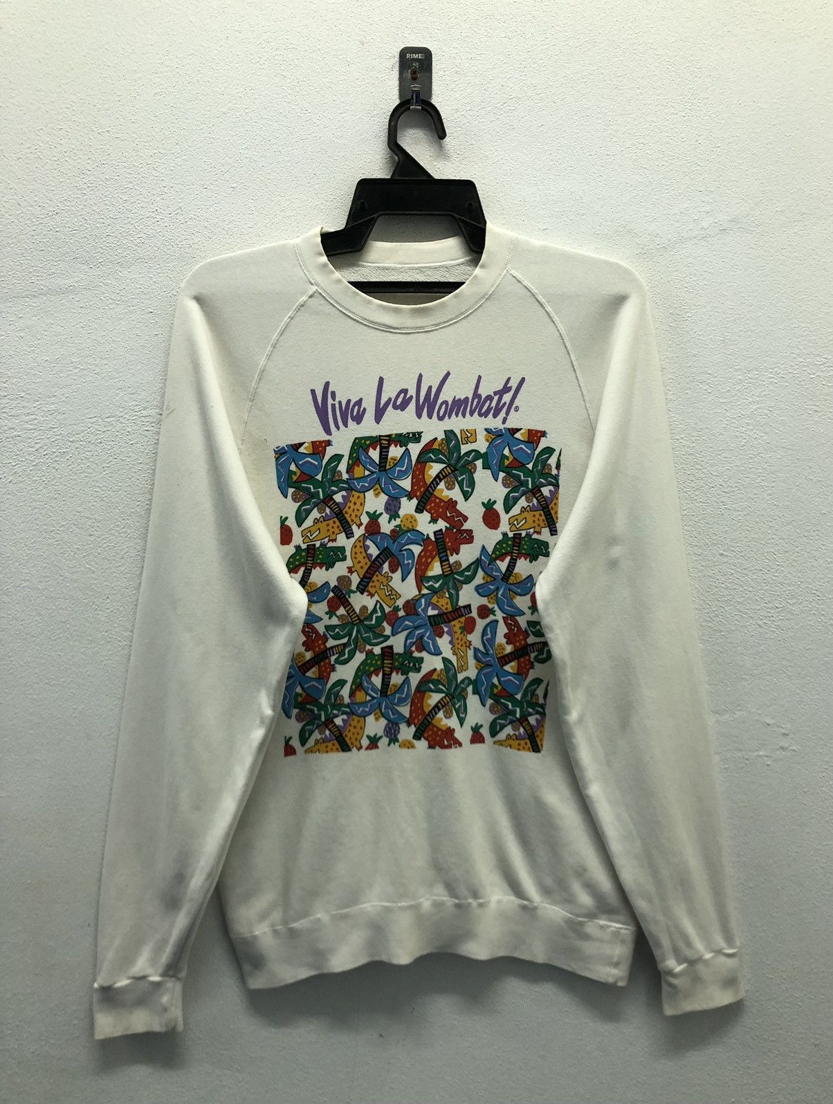 Vintage Vintage Viva La Wombat! Sweatshirt Size US M / EU 48-50 / 2 - 1 Thumbnail