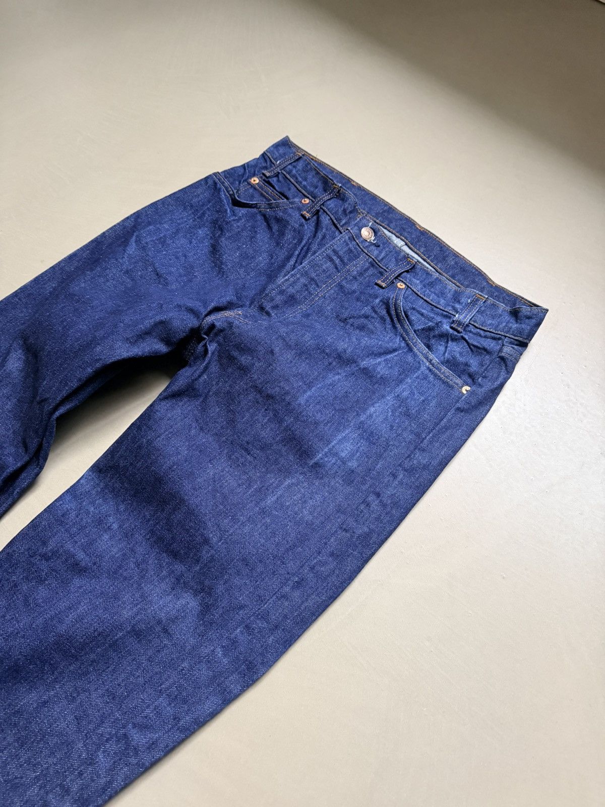 Levi's Vintage 1970s Levis orange tab raw denim jeans 36x34 Size US 36 / EU 52 - 4 Thumbnail