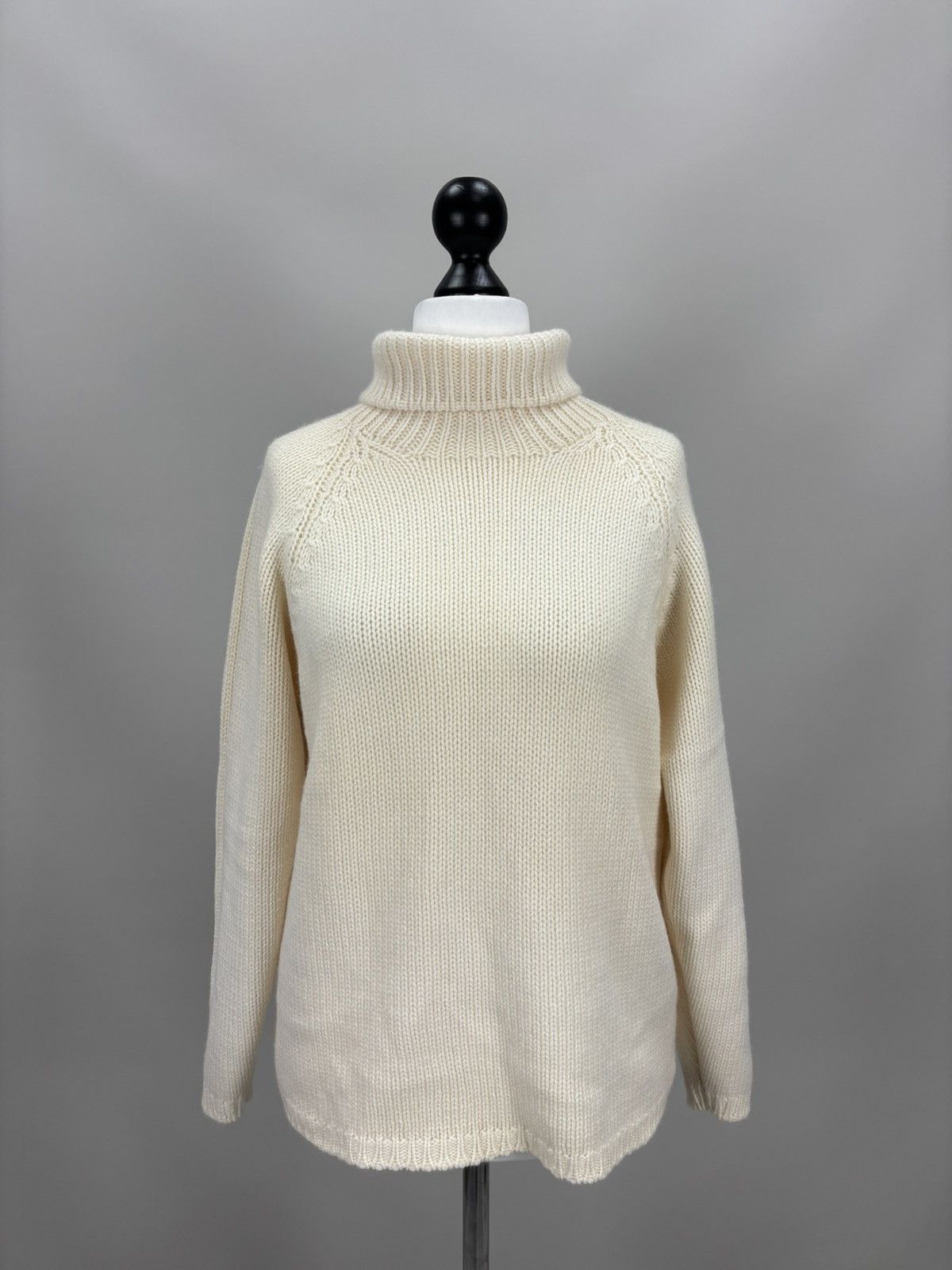 Jil Sander Womens sweater Jil Sander Raf Simons Size 38 Color Beige Size XS / US 0-2 / IT 36-38 - 2 Thumbnail