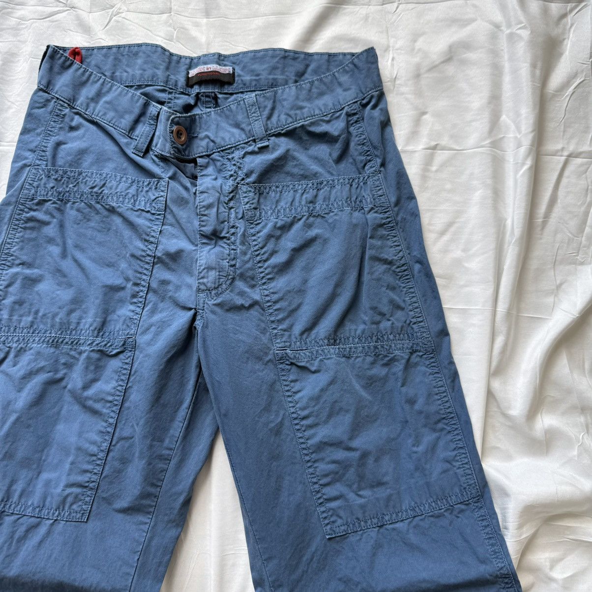 Other Luck In Luck Functional Blue Cargo Pants Baggy Style Size 28 Size US 28 / EU 44 - 5 Thumbnail