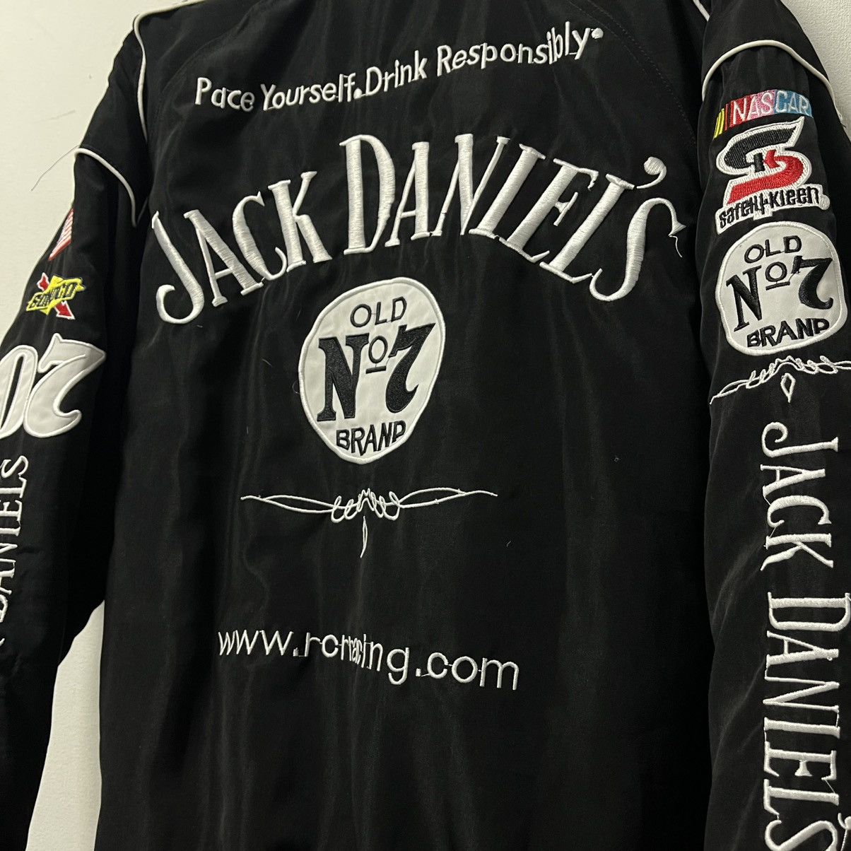 Formula 1 90s Vintage Nascar Jack Daniels Racing Bomber Jacket M Size US M / EU 48-50 / 2 - 13 Thumbnail