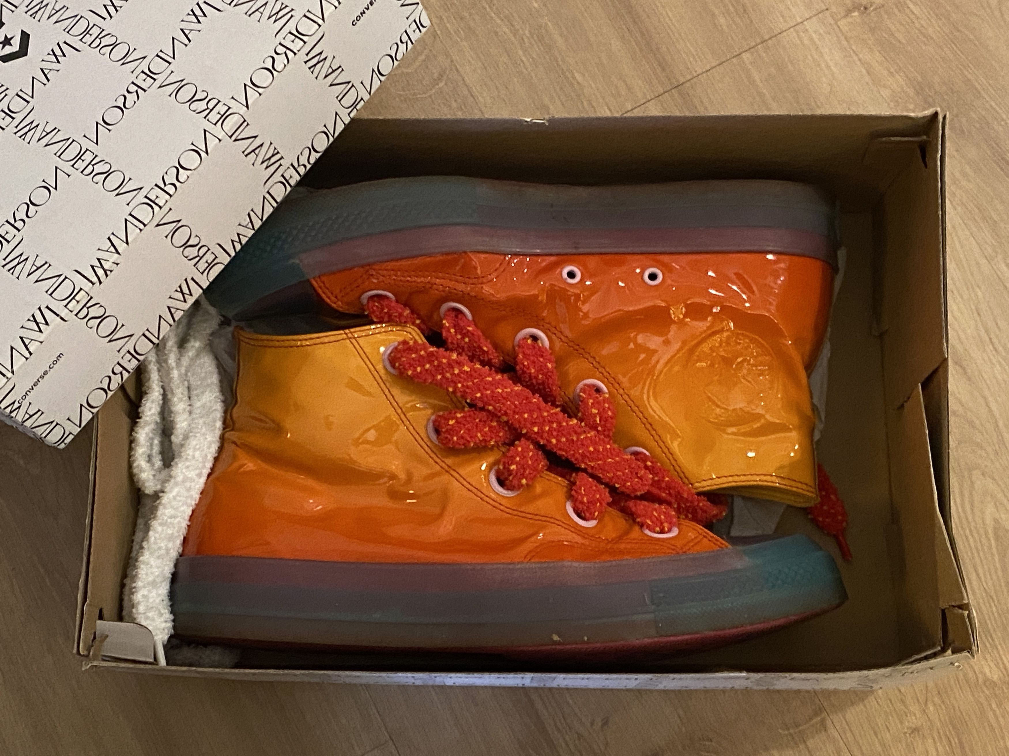 Converse × JW Anderson Converse x JW Anderson - Chuck Taylor Toy Kumquat Size US 11 / EU 44 - 2 Thumbnail