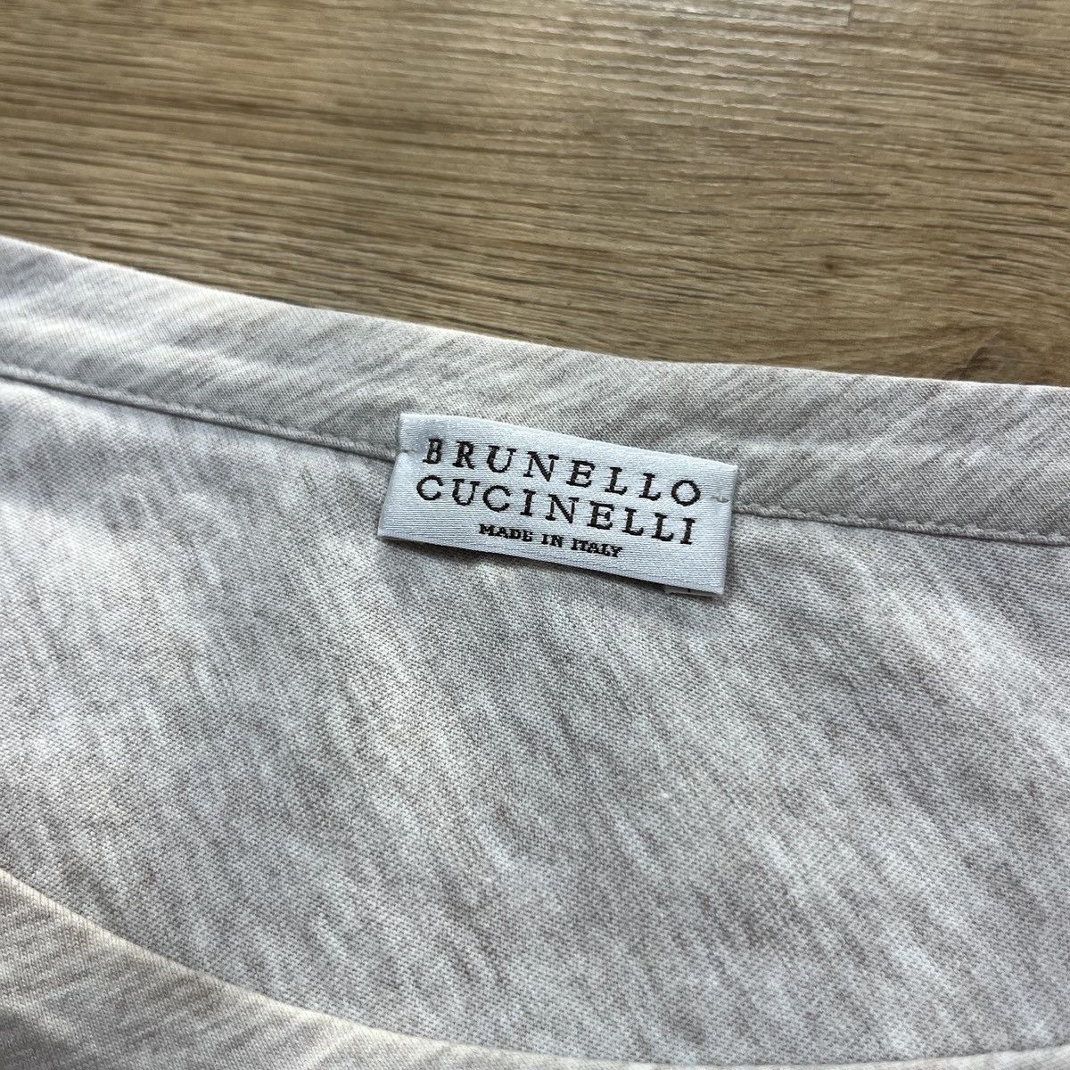 Brunello Cucinelli Brunello Cucinelli Women’s T- Shirt Pocket Short Sleeve Size S / US 4 / IT 40 - 13 Thumbnail