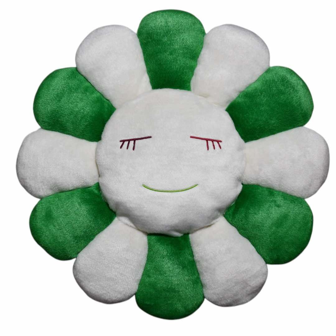 Takashi Murakami Takashi Murakami 60cm Green White Pillow Cushion Size ONE SIZE - 2 Thumbnail