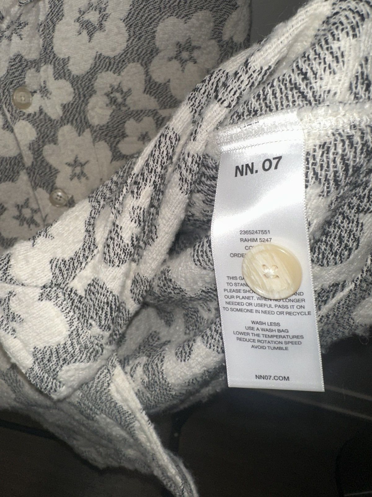NN07 Rahim Floral Jacket Size US L / EU 52-54 / 3 - 4 Thumbnail