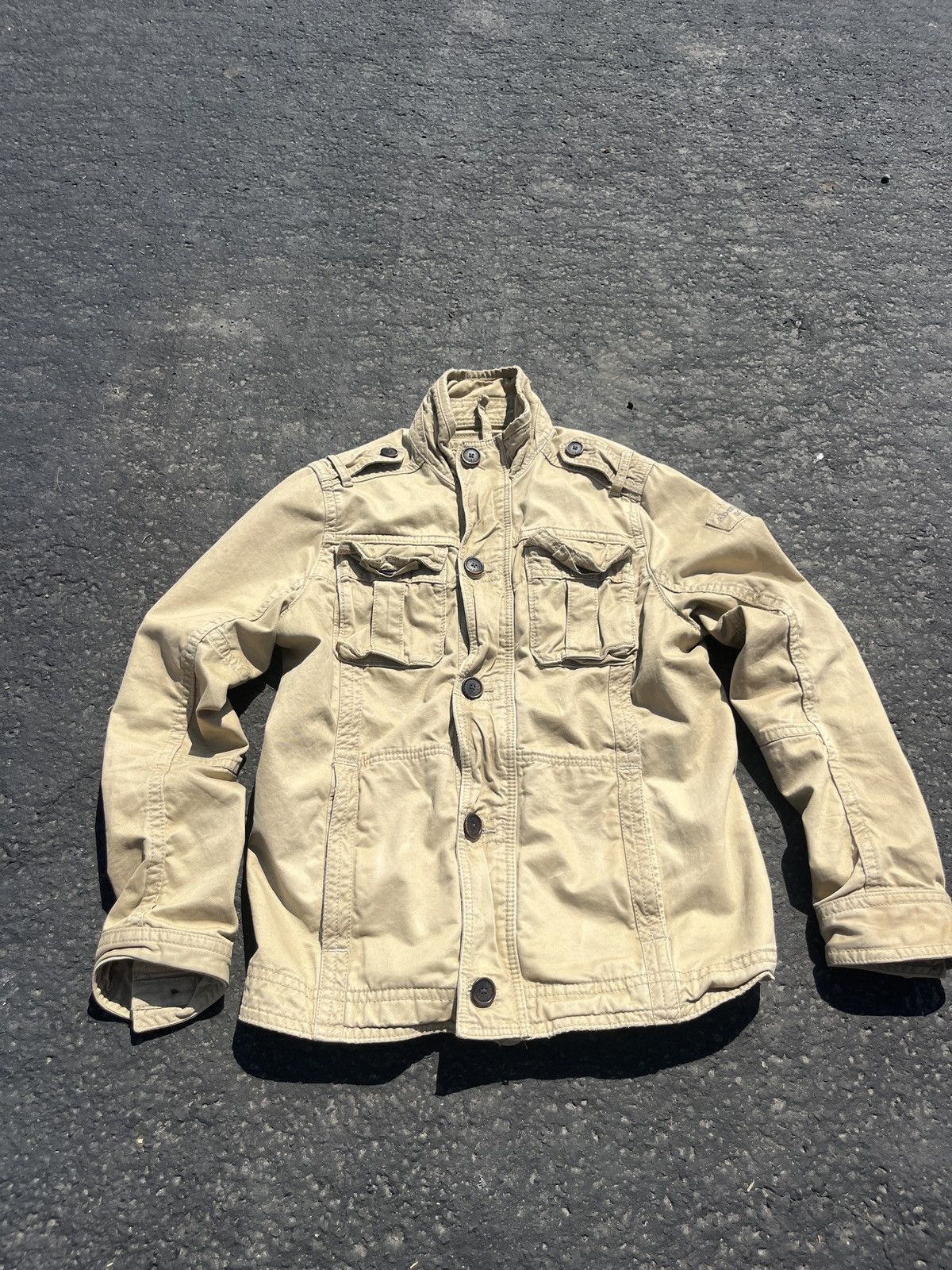 アバクロ SENTINEL JACKET S Abercrombie&Fitch Abercrombie Fitch Sentinel Jacket Army Green Full Zip