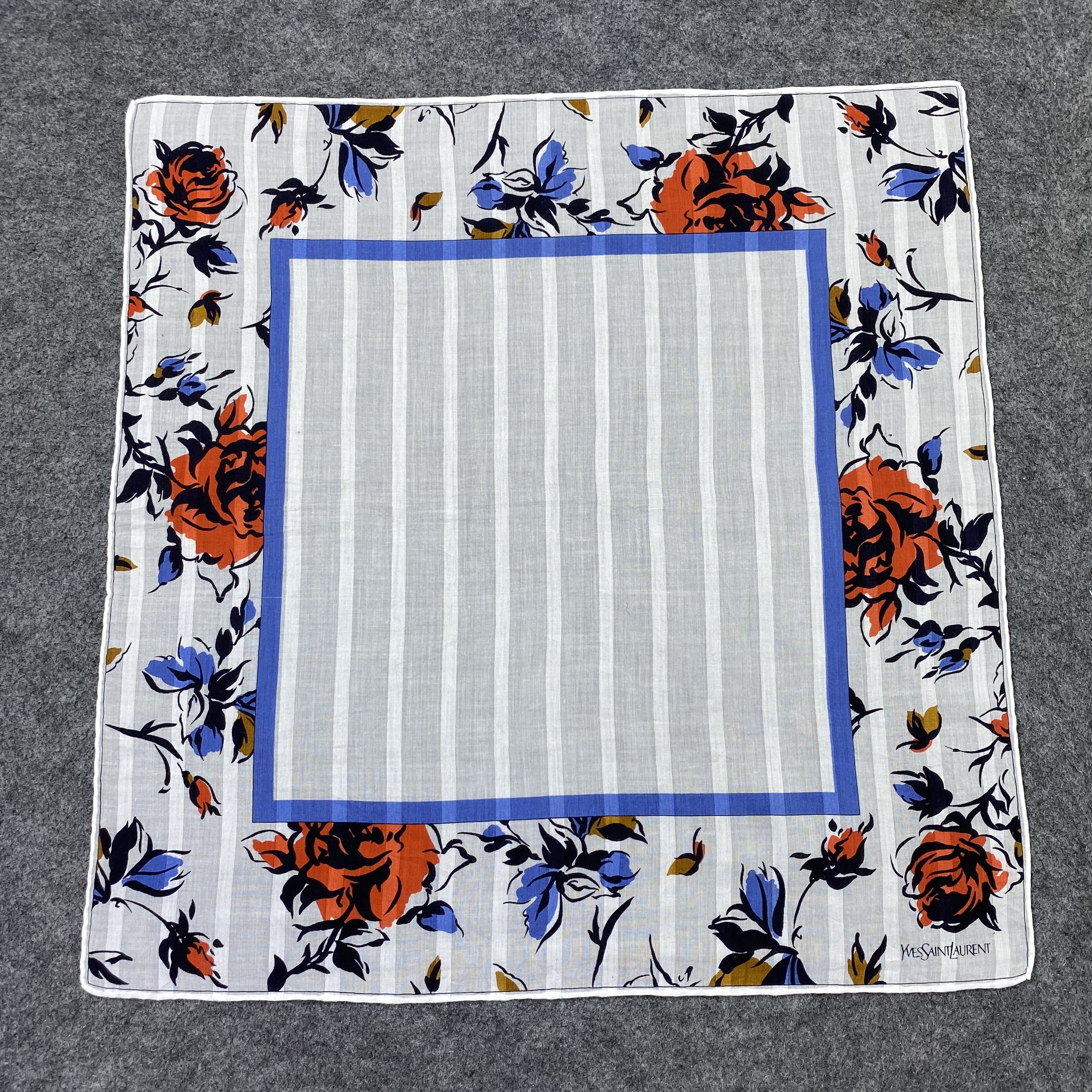 Yves Saint Laurent Handkerchief / Bandana /Neckerchief-B2126