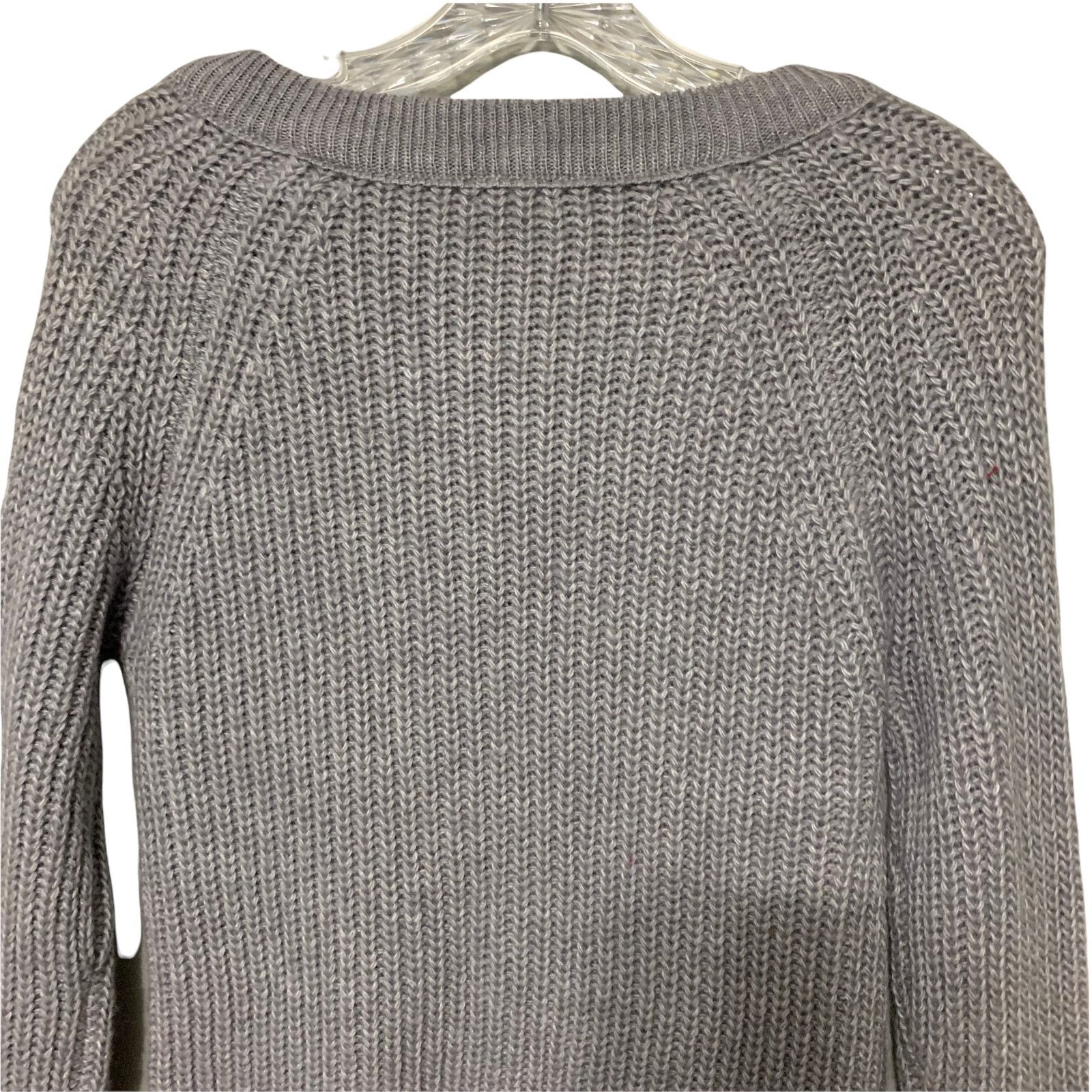 J.Crew J.Crew Heritage Gray Acrylic Wool Mohair Zipper Sweater Sm Size S / US 4 / IT 40 - 7 Thumbnail