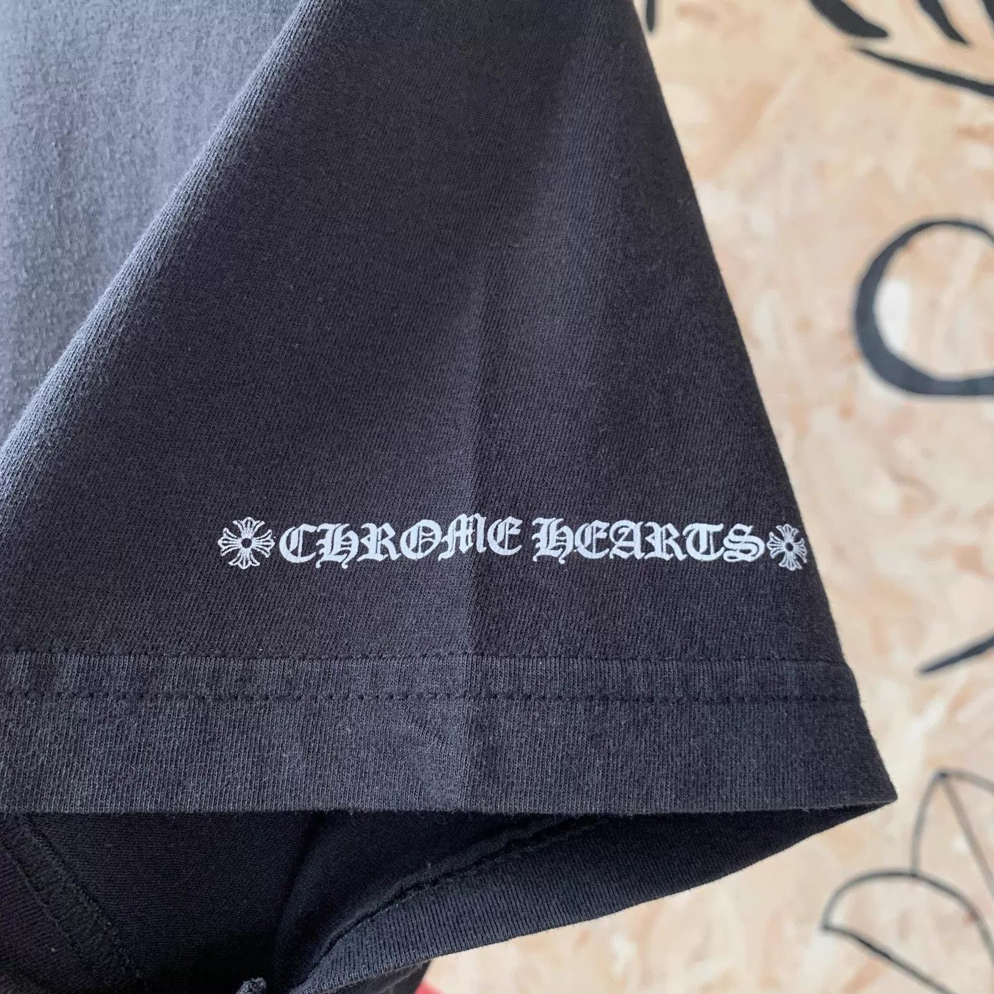 Chrome Hearts Chrome Hearts Sketch Cross SS Tee M 99 New Size US M / EU 48-50 / 2 - 6 Thumbnail