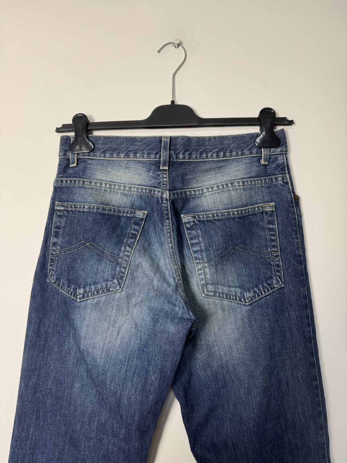 Japanese Brand Vintage Flared Bootcut Japanese Style washed Jeans Size US 29 - 10 Thumbnail