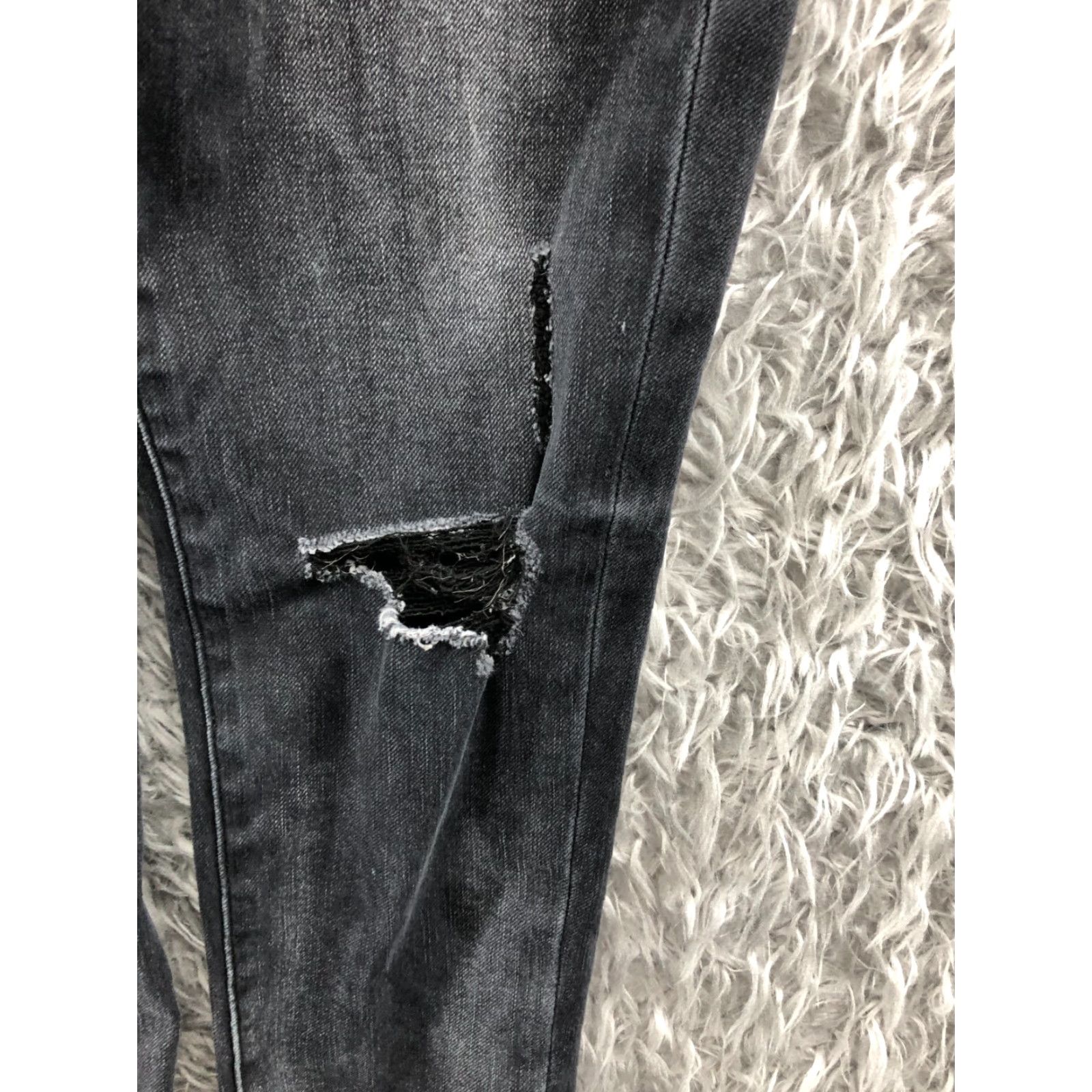 Express Express Jeans Skinny High Rise Size 2 Womens Black Dark Wash Denim 5-Pocket Modern Womens Clothing Size 26" / US 2 / IT 38 - 5 Thumbnail