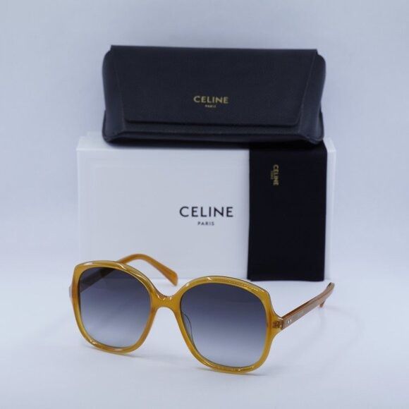 Celine 🕶️ New Celine CL40172U 47B Sunglasses - Milky Honey Frame Size ONE SIZE - 1 Thumbnail