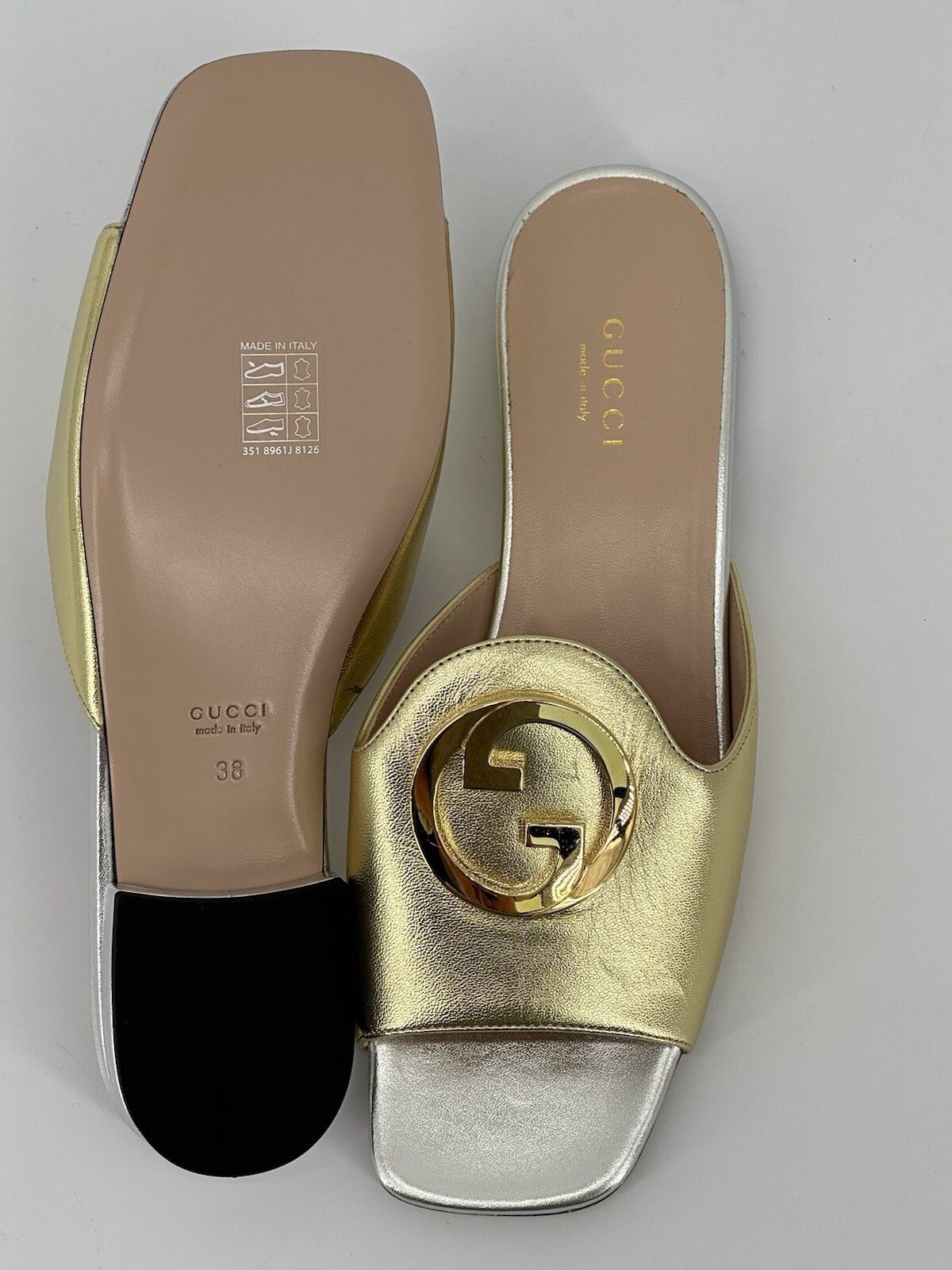 Gucci New Gucci Blondie Sandals Size-IT-38 / US-8 Size US 8 / IT 38 - 8 Thumbnail