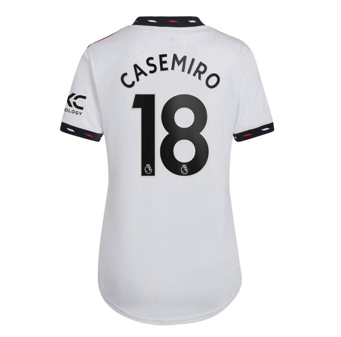 Adidas 2022/23 MANCHESTER UNITED #18 CASEMIRO AWAY SOCCER JERSEY L Size US L / EU 52-54 / 3 - 1 Thumbnail