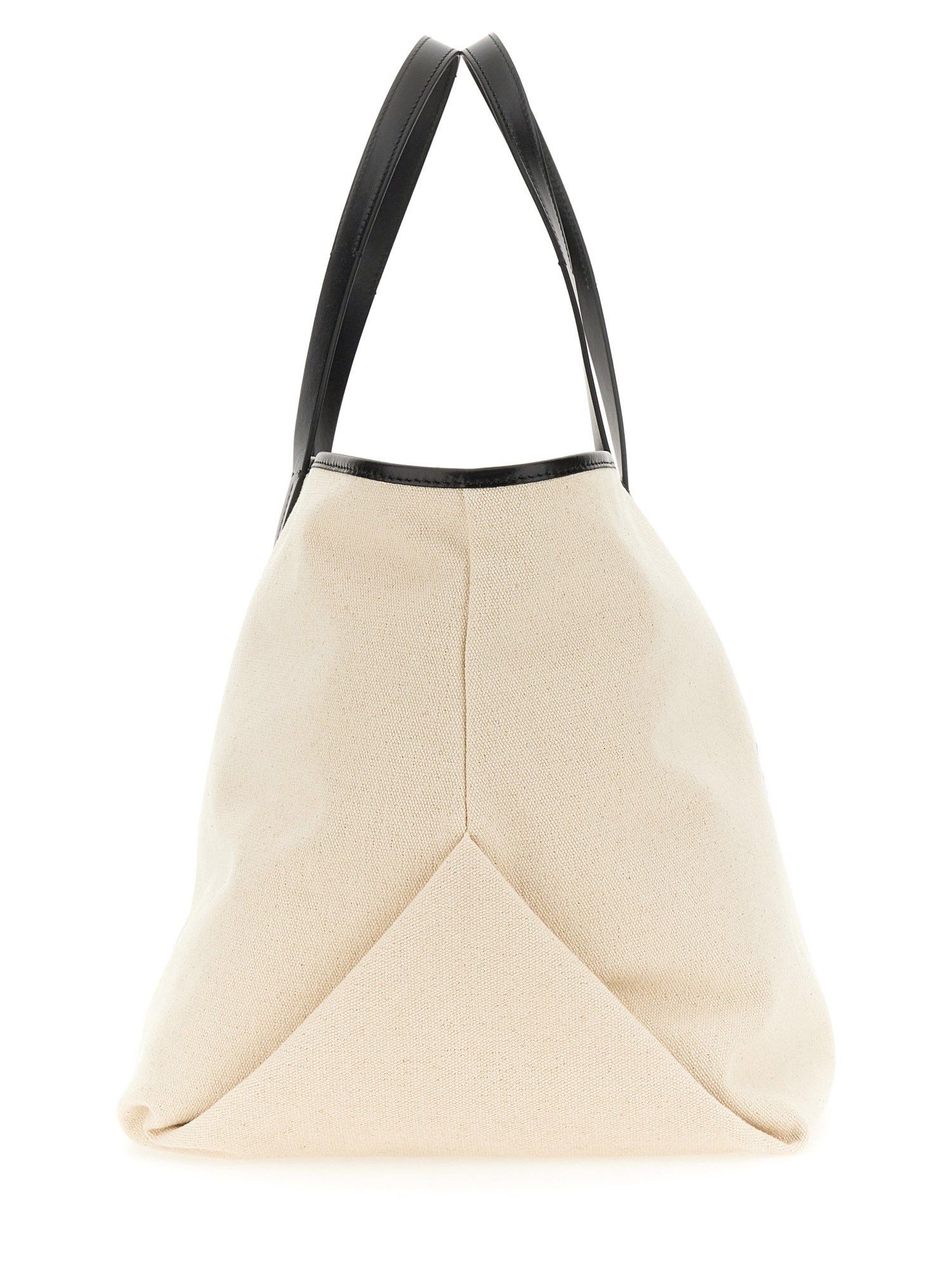 Palm Angels o1s22i1n0824 Size: OS/ Canvas Tote Bag in Beige Size ONE SIZE - 3 Thumbnail