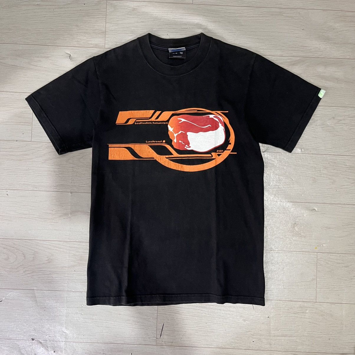 Subware 2000s mad hectic tee “beeftechno humunugus” Size US M / EU 48-50 / 2 - 1 Thumbnail