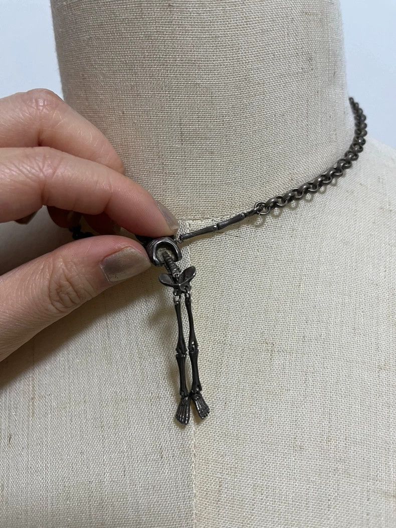 Vivienne Westwood Vivienne Westwood Skeleton Choker Necklace Size ONE SIZE - 3 Thumbnail