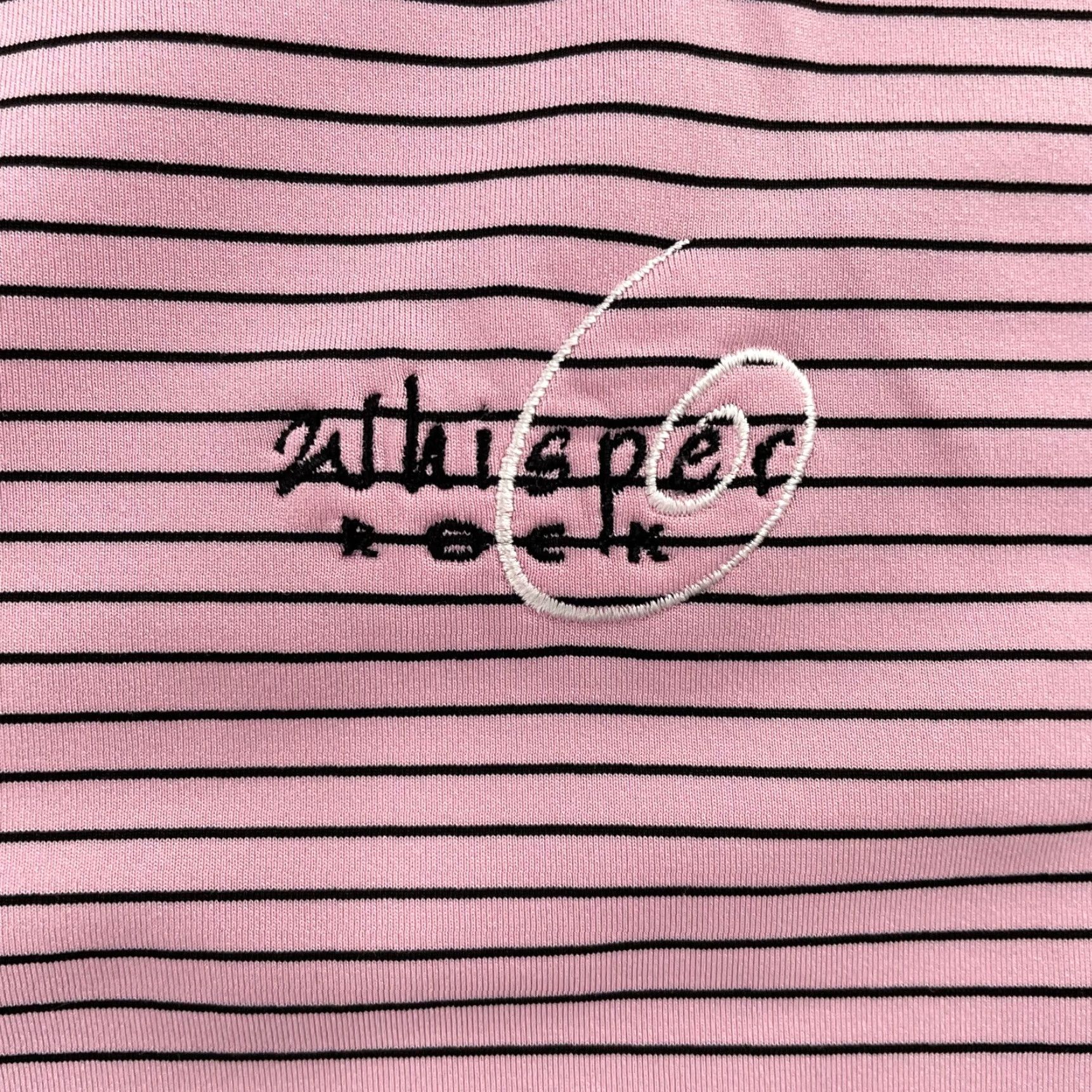 Peter Millar Peter Millar Shirt Adult 2XL Pink Stripe Whisper Rock Golf Club Logo Mens XXL Size US XXL / EU 58 / 5 - 4 Thumbnail