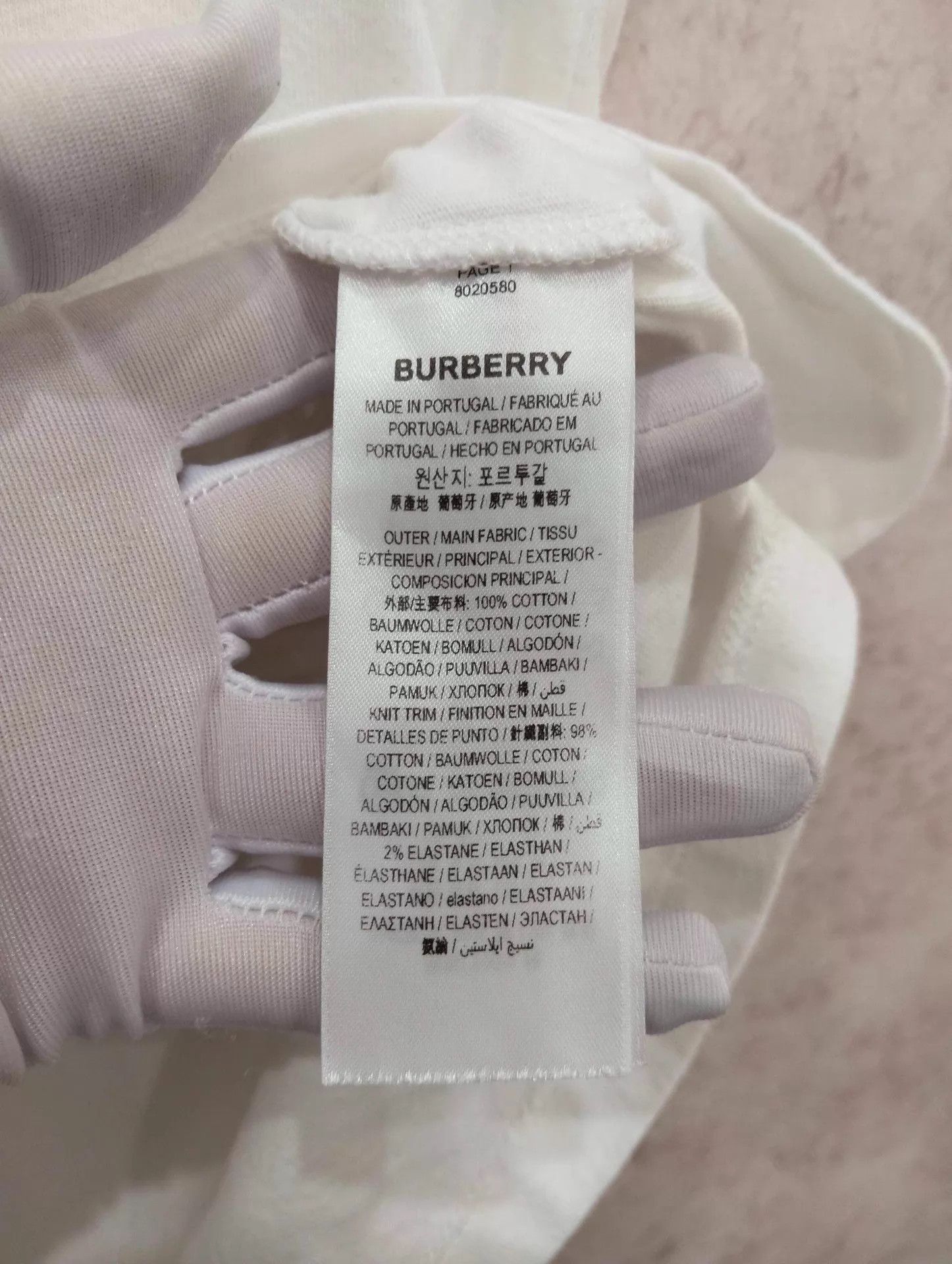 Burberry Burberry Classic Logo Short Sleeve Tee XS Near Mint Size XS / US 0-2 / IT 36-38 - 5 Thumbnail