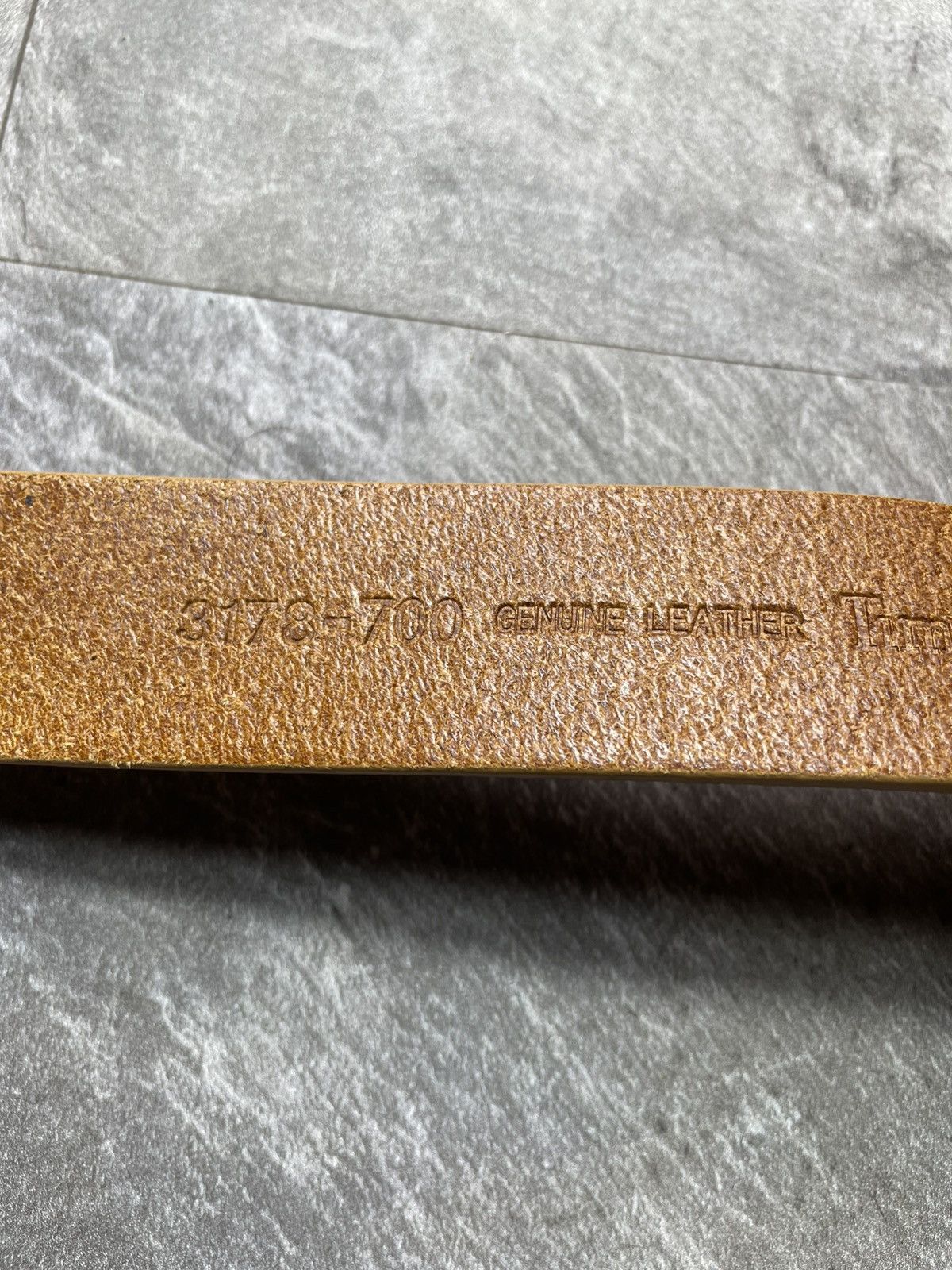 Timberland Vintage Timberland Big Logo Nubuck Leather Belt Rare Size ONE SIZE - 8 Thumbnail