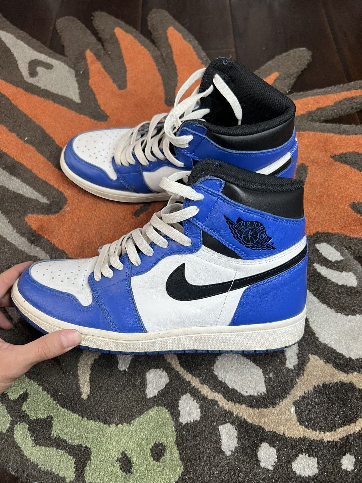Jordan Brand × Nike Jordan 1 Game Royal Size US 9.5 / EU 42-43 - 3 Thumbnail