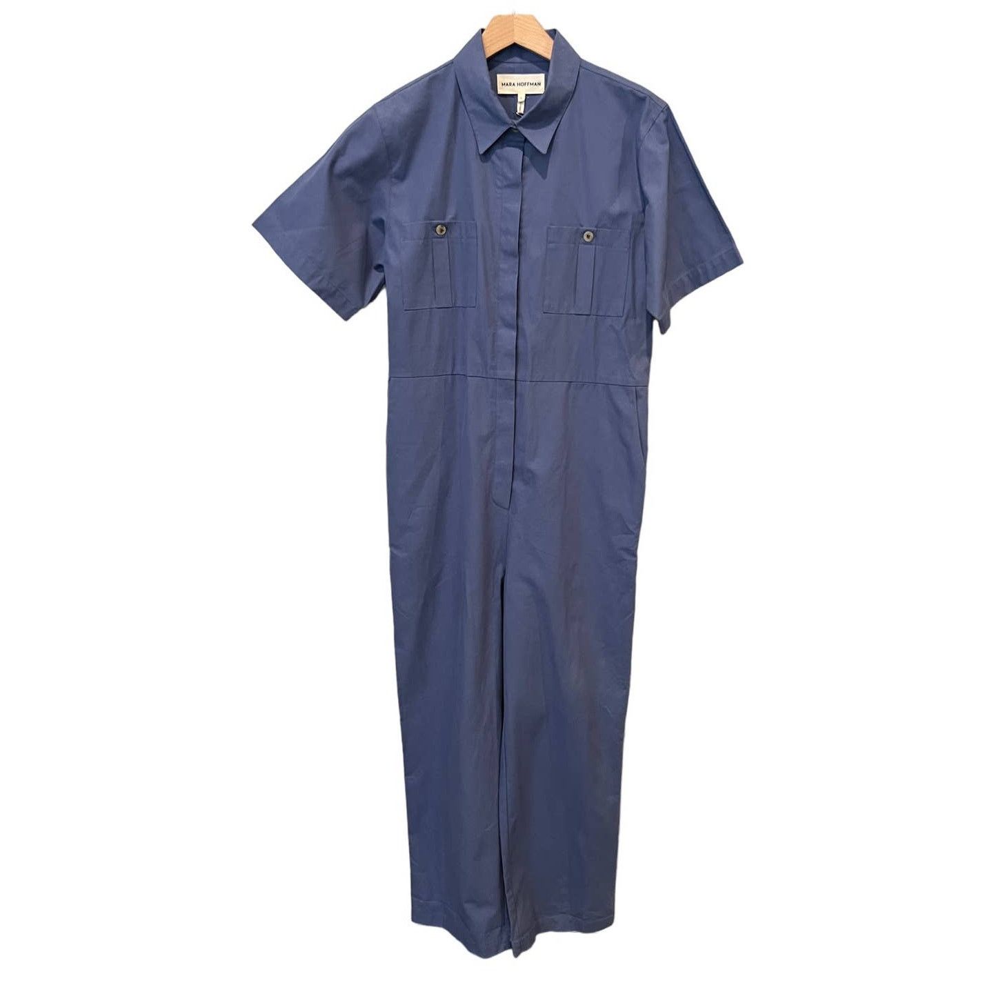Mara Hoffman Mara Hoffman Kailyn Recycled Cotton Utility Jumpsuit Medium Size 30" / US 8 / IT 44 - 5 Thumbnail