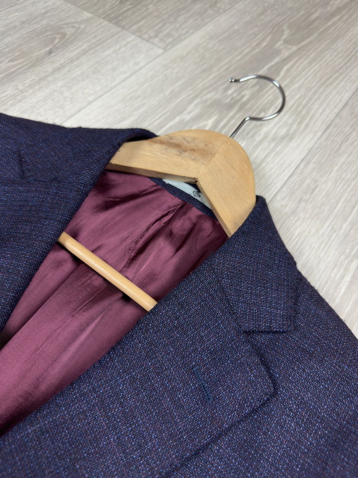 Loro Piana Henry by Loro Piana Blazer Wool Jacket Size 52L - 13 Thumbnail