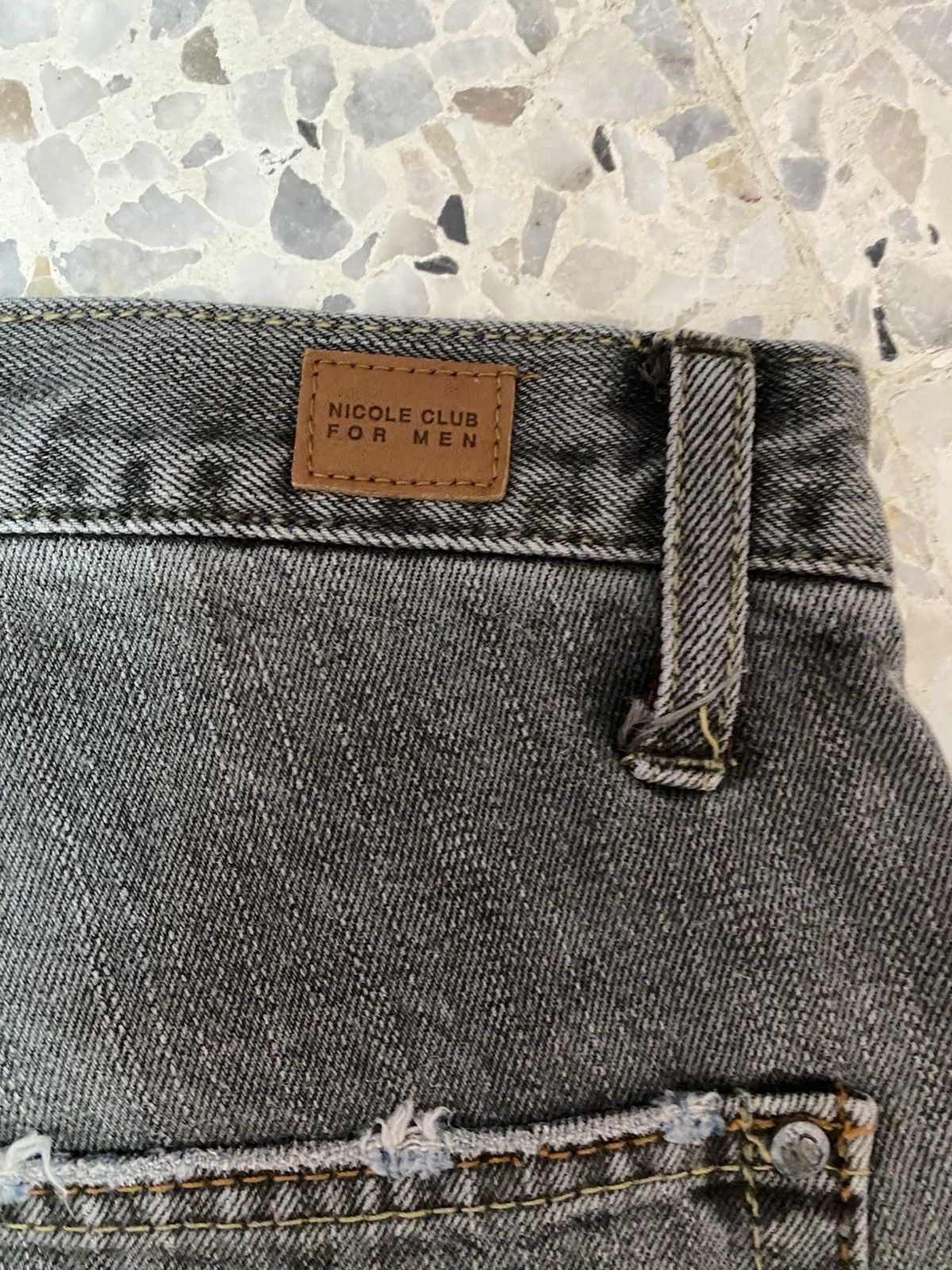 If Six Was Nine Nicole club man dagger pocket leather logo ankle like chrome Size US 31 - 9 Thumbnail