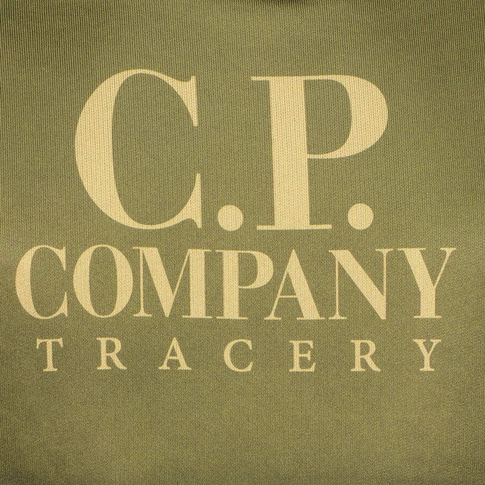 C.P. Company o1y1224 Logo Hoodie in Military Green Size US XS / EU 42 / 0 - 4 Thumbnail