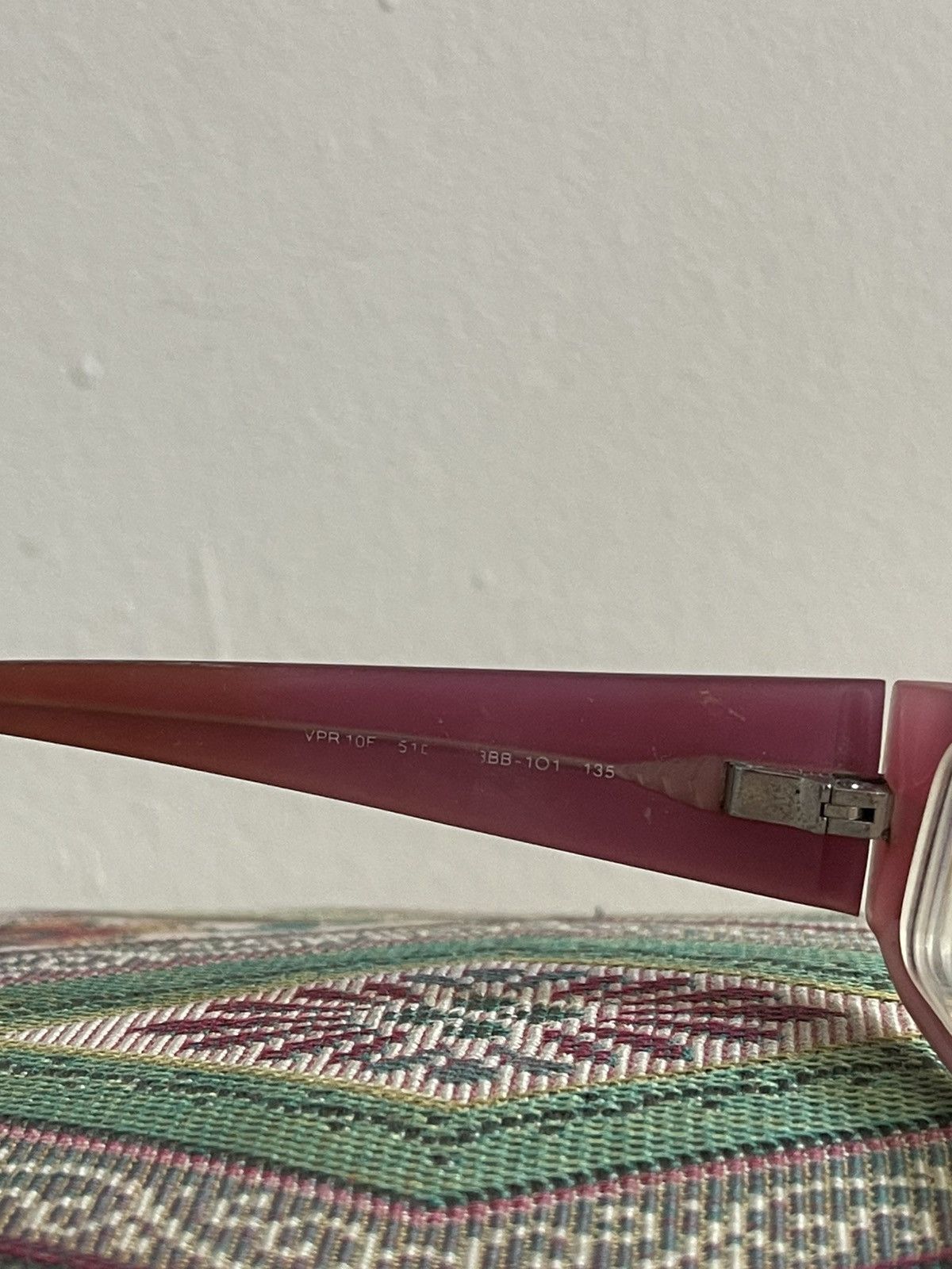 Prada Vintage Prada Bayonetta Glasses y2k Size ONE SIZE - 6 Thumbnail