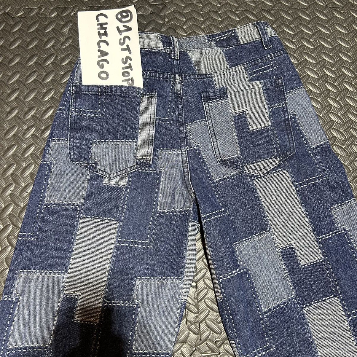 Shein Shein Jeans Patchwork Womens Size Small High Rise Denim Size 26" / US 2 / IT 38 - 12 Thumbnail