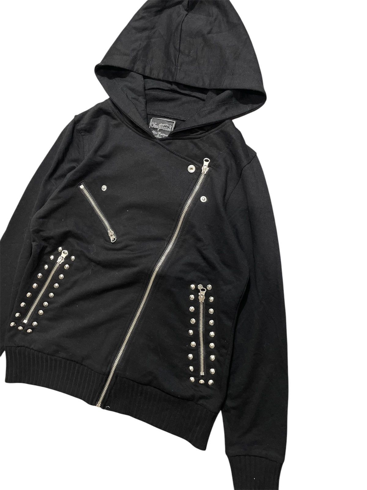Vintage Imagination Studded hoodie Punk Rock Style Size US M / EU 48-50 / 2 - 4 Thumbnail