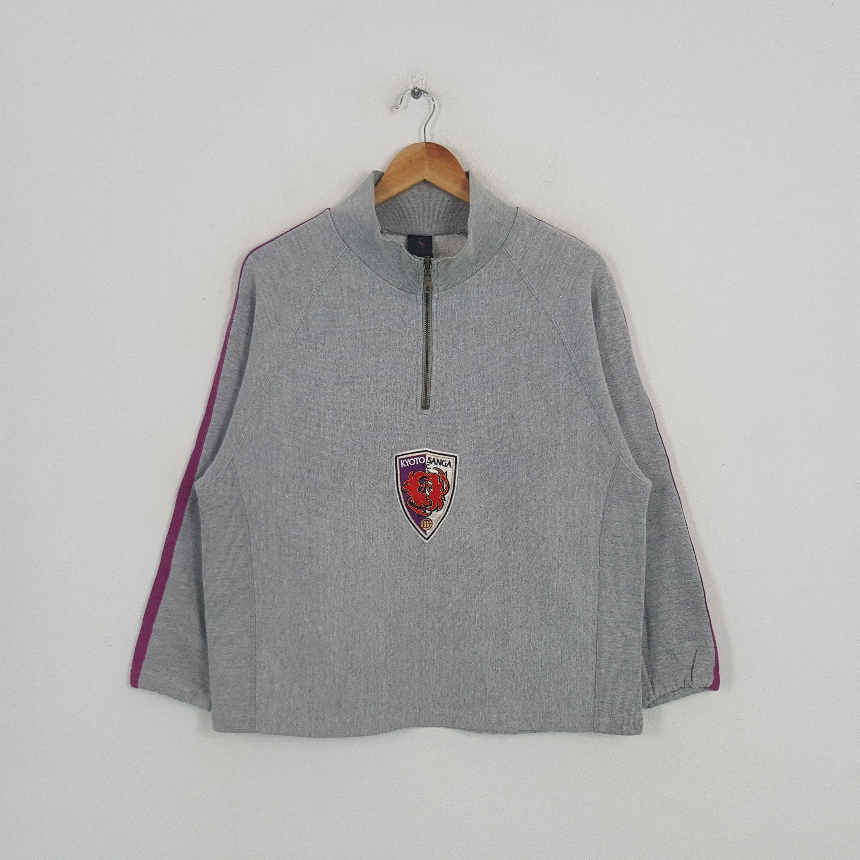 Vintage Kyoto Sanga FC Japanese Soccer Team Sweatshirt Sweatshirts Hoodies