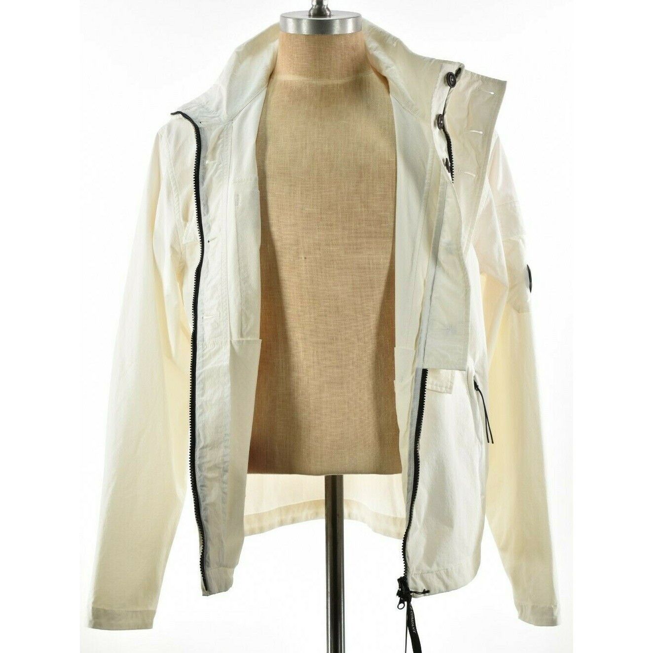 C.P. Company C.P. Company Jacket Size M US In White Polyamide Size US M / EU 48-50 / 2 - 5 Thumbnail