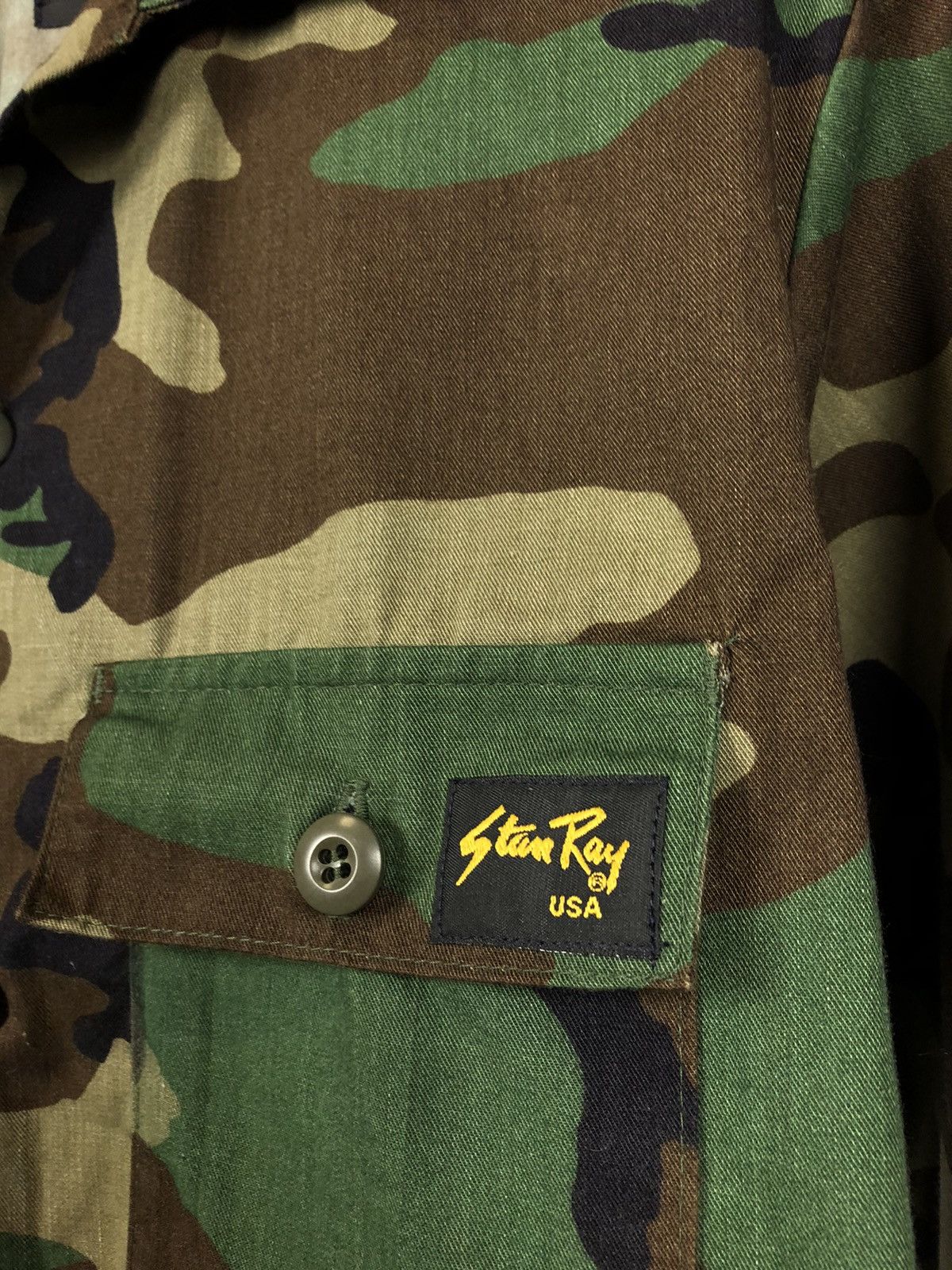 Stan Ray Stan Ray tropical Jacket (stonewashed woodland camo) Size US S / EU 44-46 / 1 - 3 Thumbnail