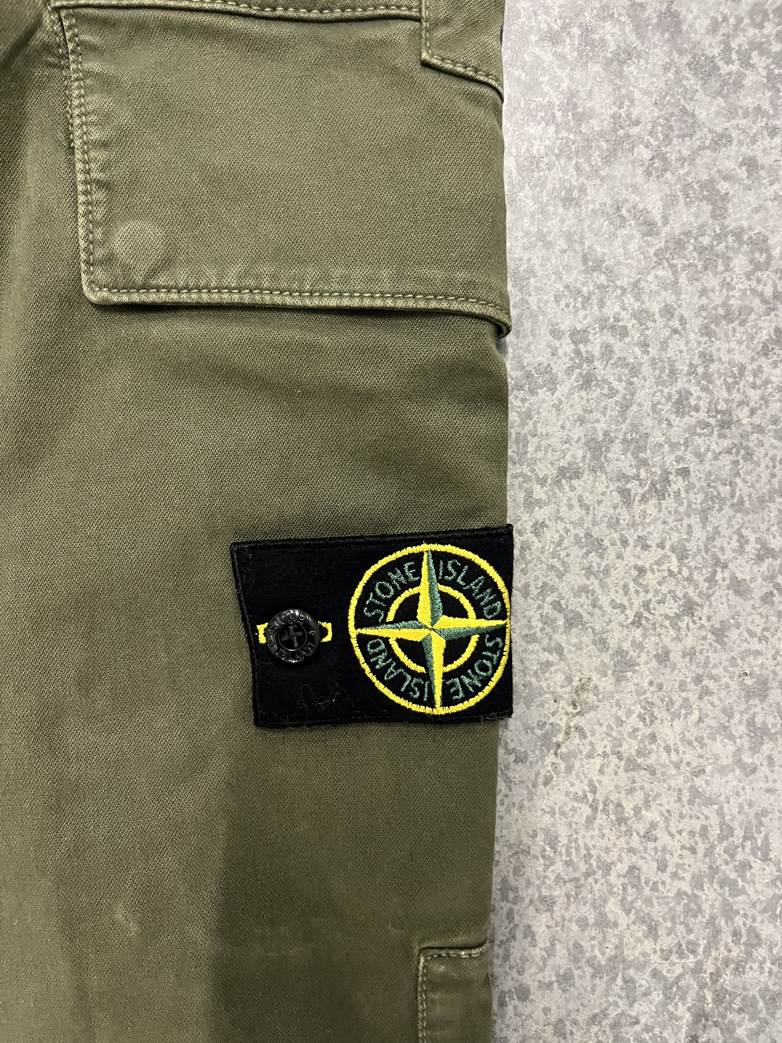 Stone Island Stone Island Cargo pants Olive Size US 32 / EU 48 - 3 Thumbnail