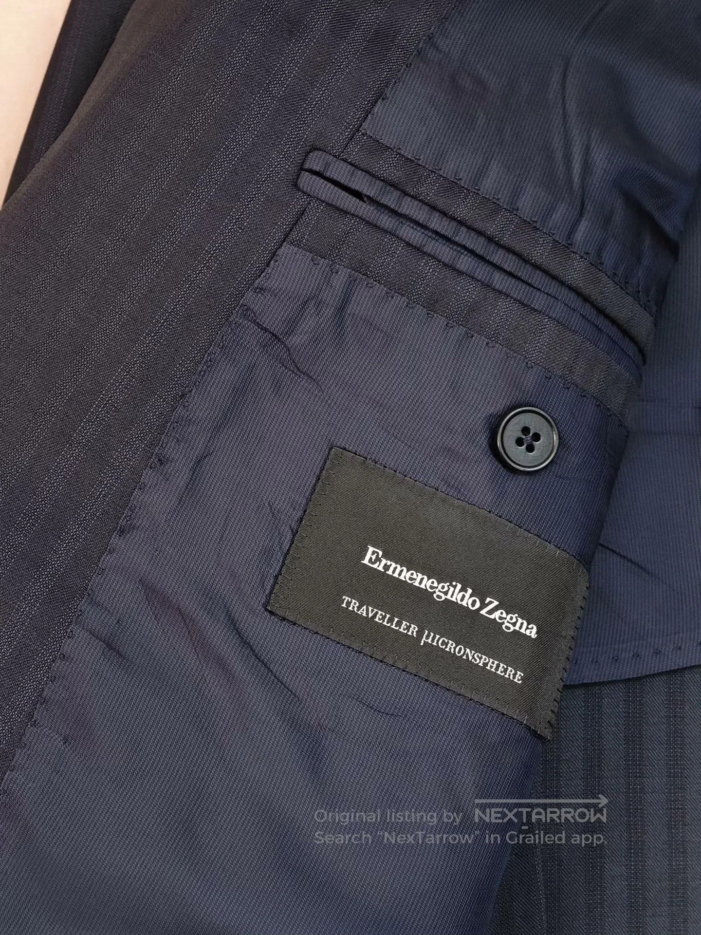Ermenegildo Zegna Zegna Italian Wool Silk Blazer. Size US M / EU 48-50 / 2 - 7 Thumbnail