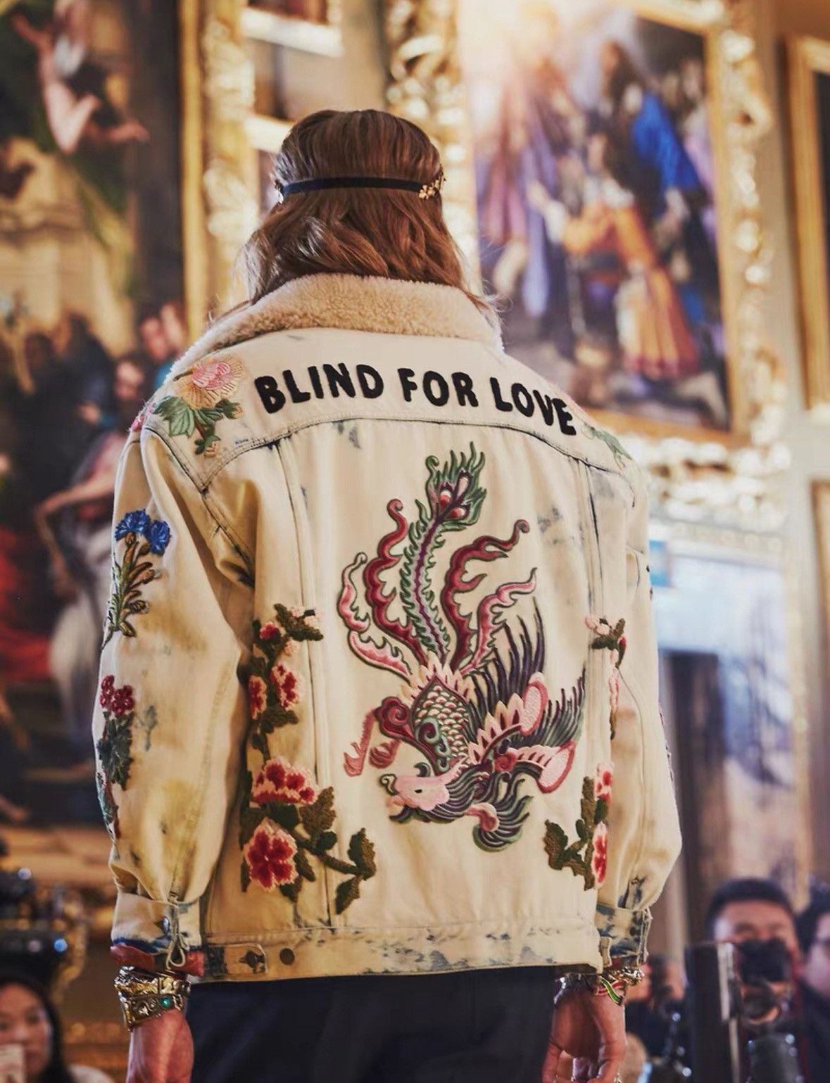 Gucci Gucci Phoenix Flower Embroidery Pickled Lamb Fur Jacket 25 Size US S / EU 44-46 / 1 - 7 Thumbnail
