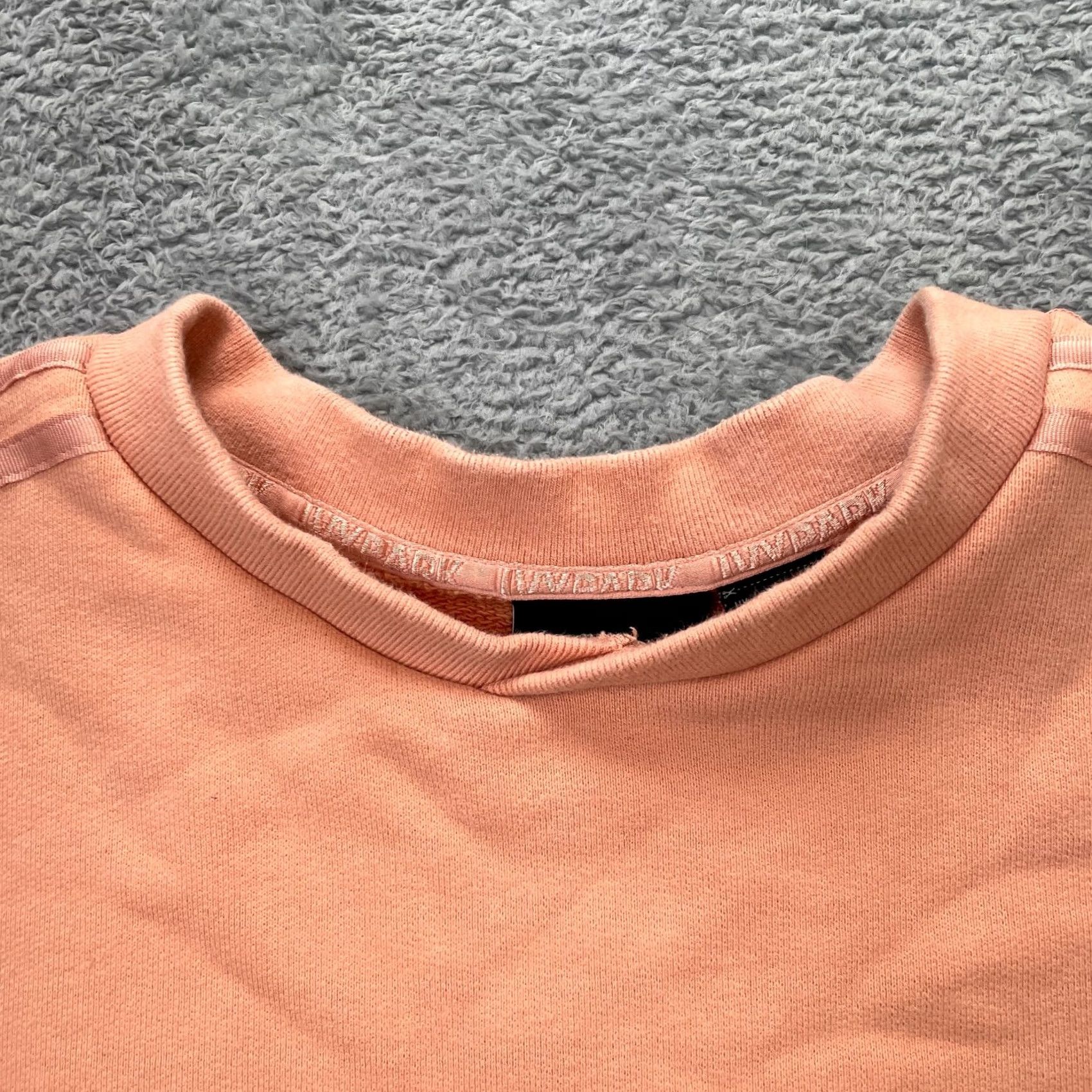 Adidas VINTAGE Adidas Ivy Park Sweatshirt Womens Large Pink Pullover Terry Fleece Lined Cotton Size L / US 10 / IT 46 - 6 Thumbnail