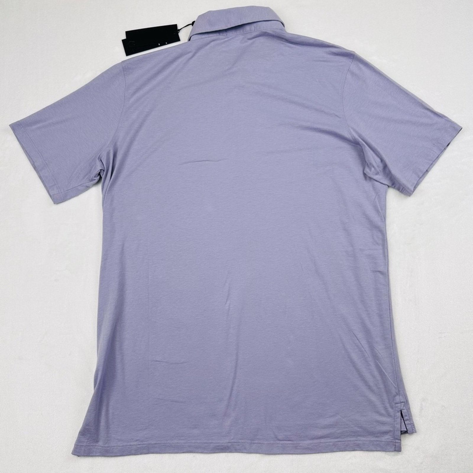 Other Greyson Mens Large Solid Purple Dewberry Pima Cott Golf Polo Size US L / EU 52-54 / 3 - 8 Thumbnail